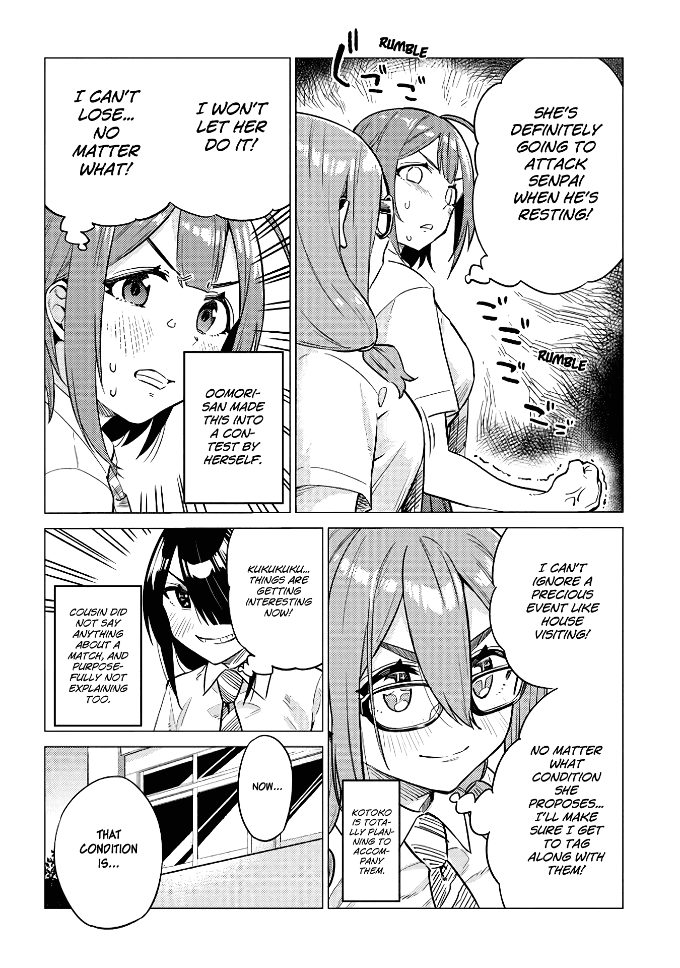 Do You like Big Juniors? Chapter 20 page 10 - Chapter 20: Uniform or a Bunny Suit, the Girl (Kouhai) Resolves Herself.