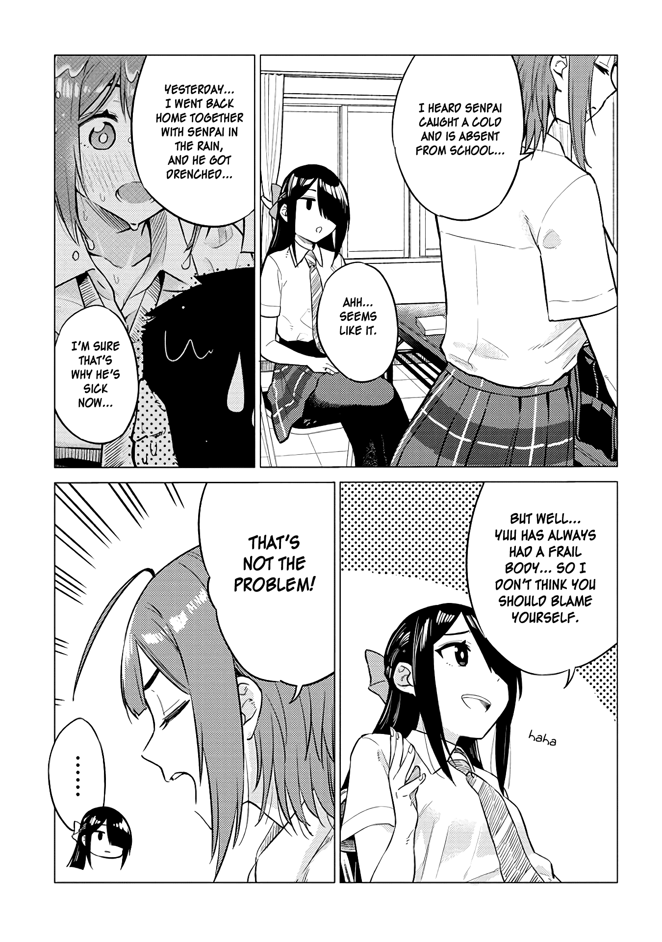 Do You like Big Juniors? Chapter 20 page 5 - Chapter 20: Uniform or a Bunny Suit, the Girl (Kouhai) Resolves Herself.