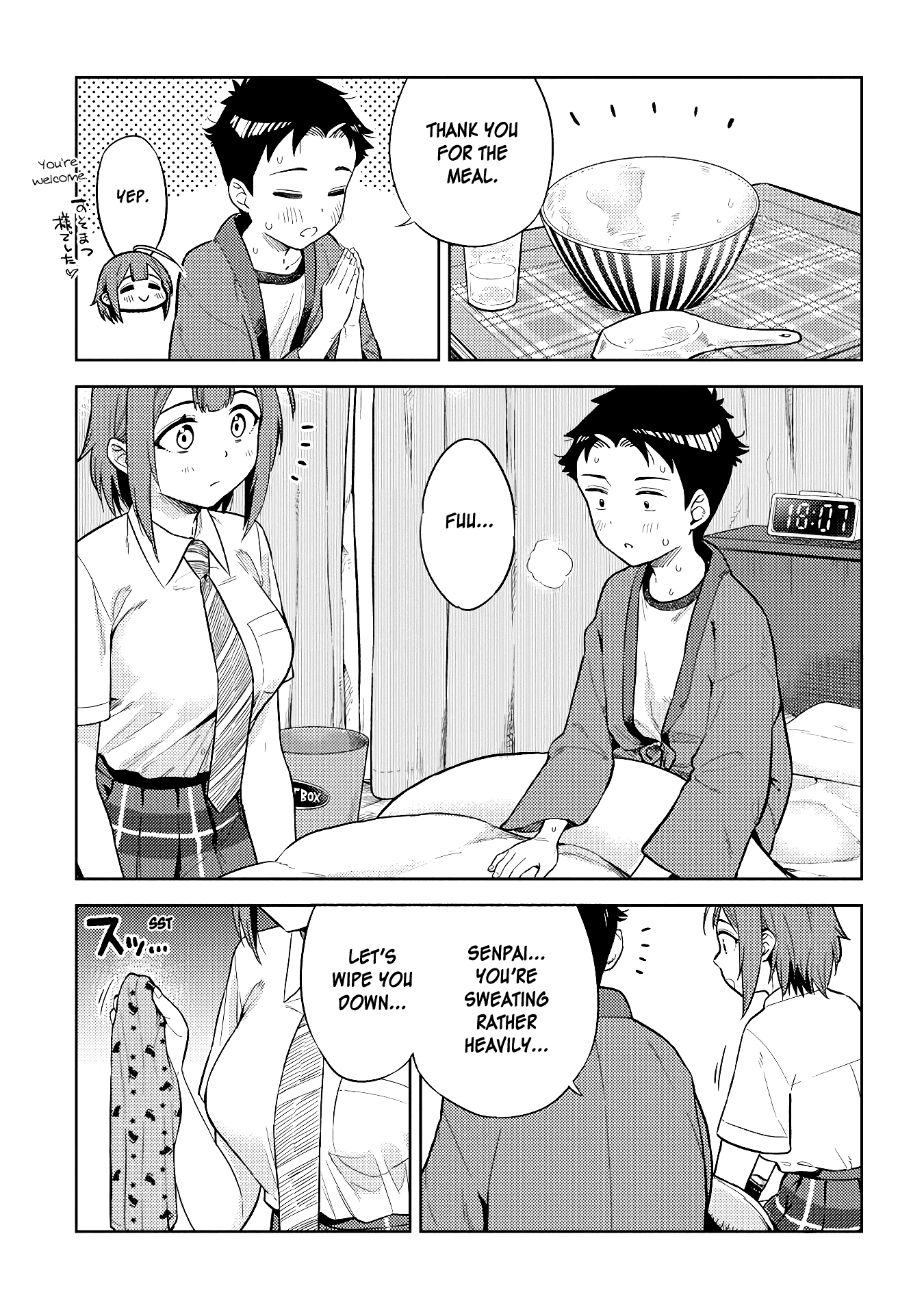 Do You like Big Juniors? Chapter 21 page 11 - Chapter 21: Are You Ready? The Girl (Kouhai) is Coming Over