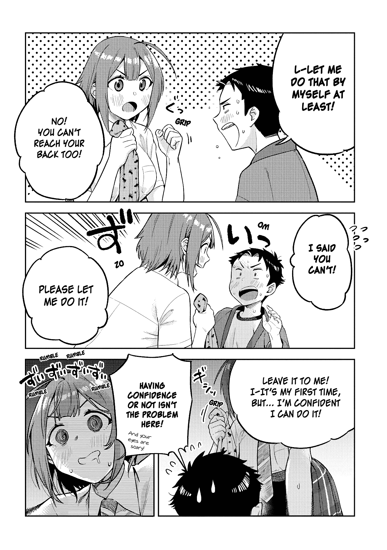 Do You like Big Juniors? Chapter 21 page 12 - Chapter 21: Are You Ready? The Girl (Kouhai) is Coming Over