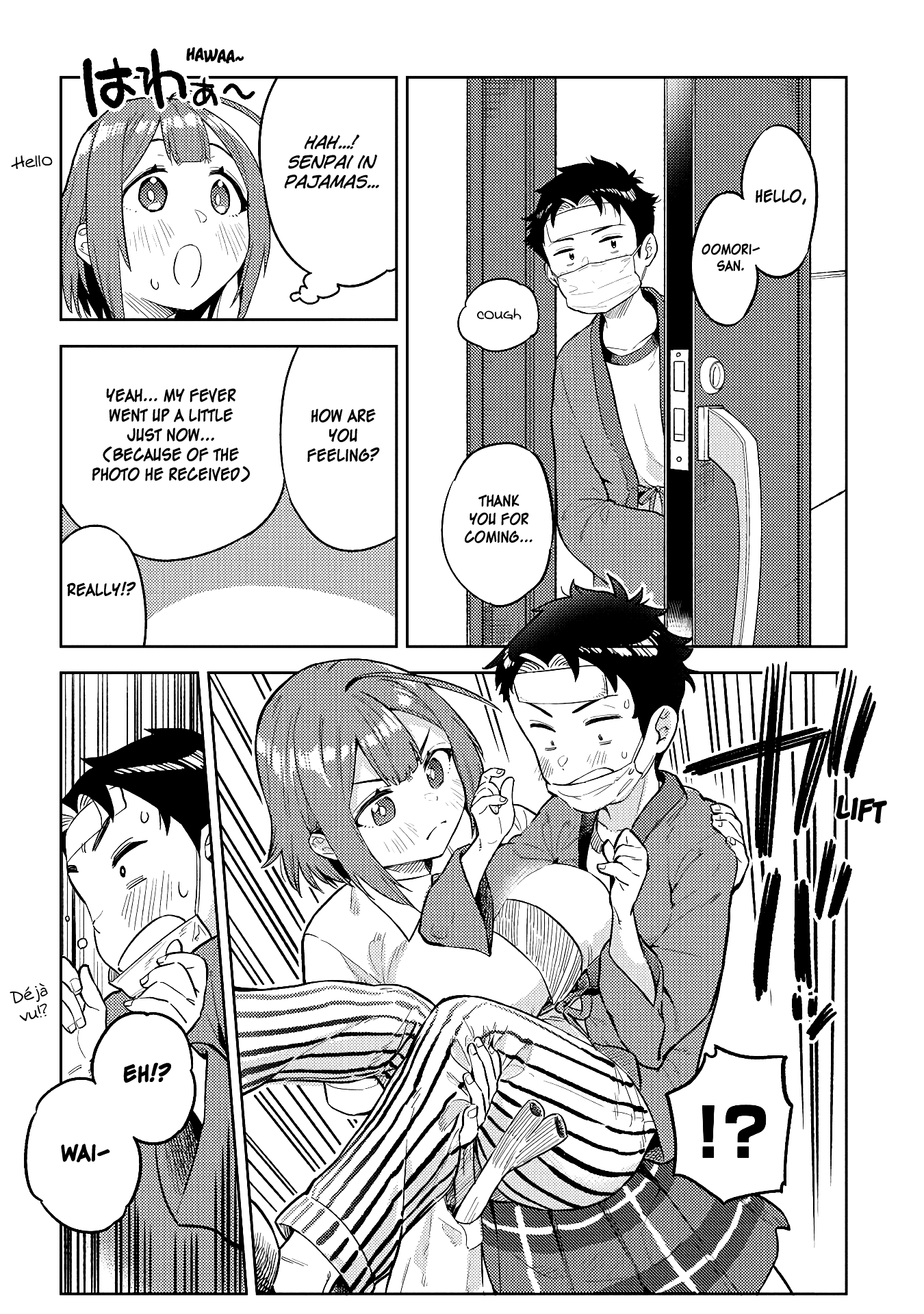 Do You like Big Juniors? Chapter 21 page 4 - Chapter 21: Are You Ready? The Girl (Kouhai) is Coming Over