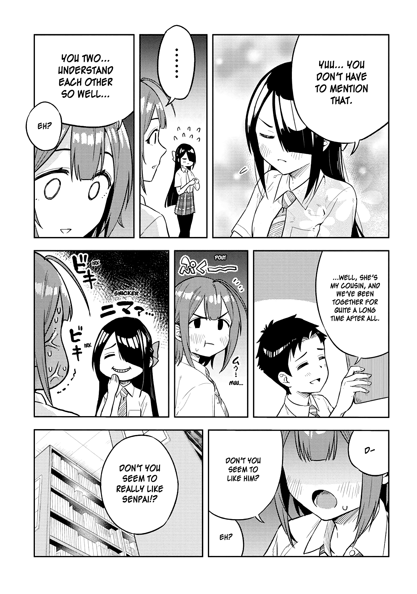 Do You like Big Juniors? Chapter 22 page 11 - Chapter 22: Ahead Lies Bloodbath, the Girl (Kouhai) Did Not Notice.