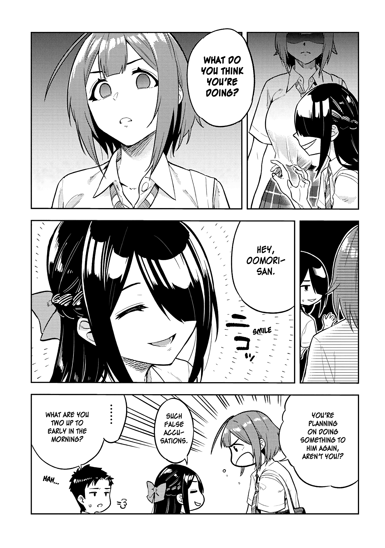 Do You like Big Juniors? Chapter 22 page 3 - Chapter 22: Ahead Lies Bloodbath, the Girl (Kouhai) Did Not Notice.