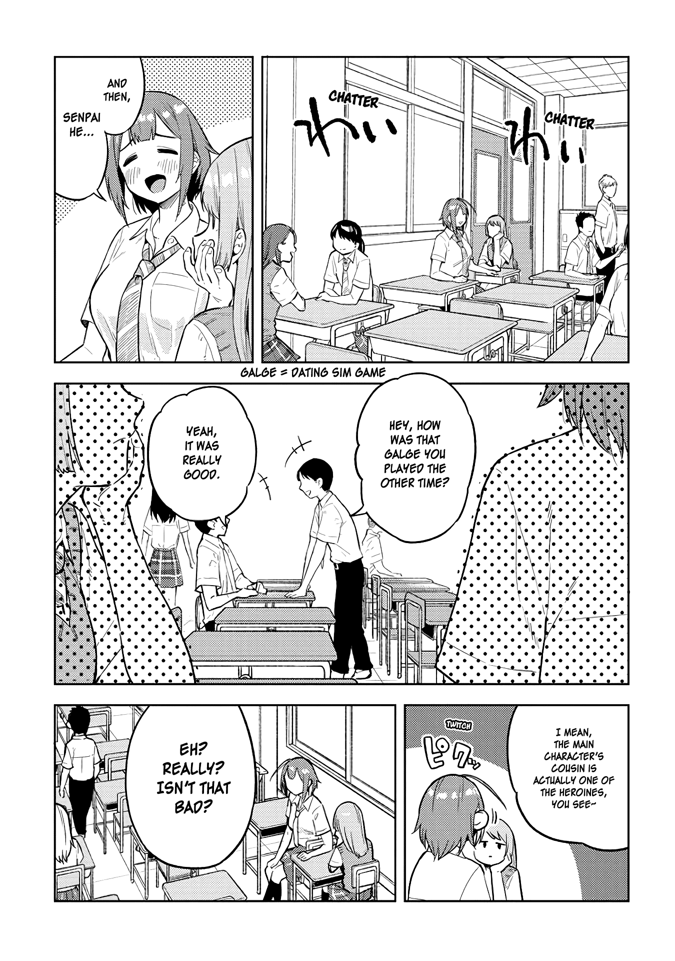 Do You like Big Juniors? Chapter 22 page 5 - Chapter 22: Ahead Lies Bloodbath, the Girl (Kouhai) Did Not Notice.