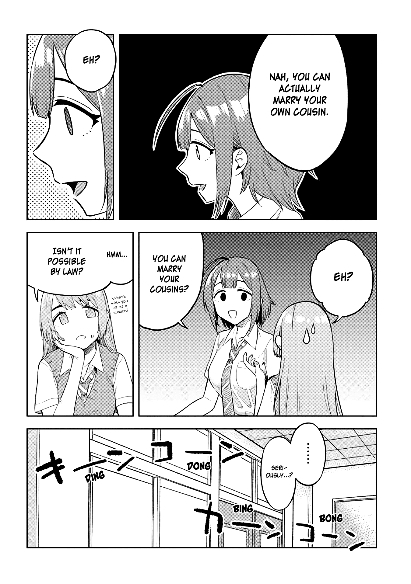 Do You like Big Juniors? Chapter 22 page 6 - Chapter 22: Ahead Lies Bloodbath, the Girl (Kouhai) Did Not Notice.