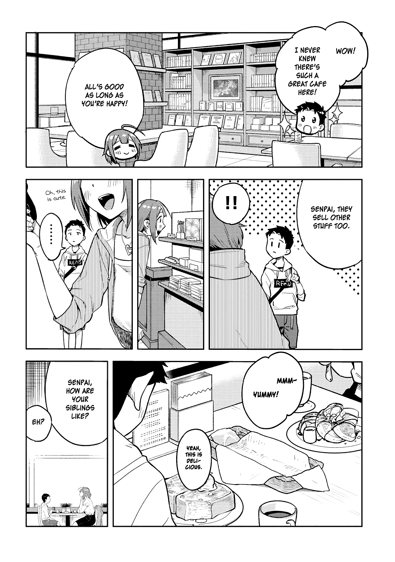 Do You like Big Juniors? Chapter 23 page 10 - Chapter 23: Taking a Liking to it, it Fills the Girl (Kouhai) with Joy.