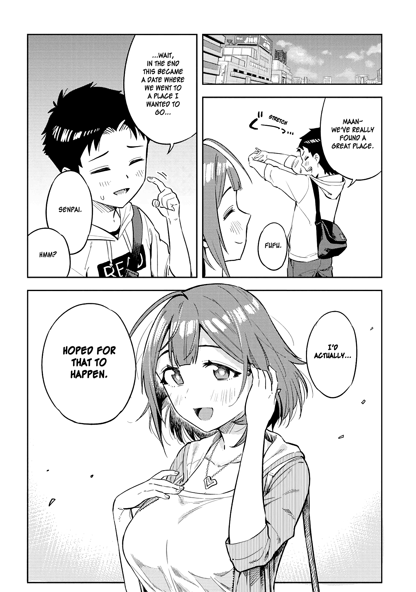 Do You like Big Juniors? Chapter 23 page 12 - Chapter 23: Taking a Liking to it, it Fills the Girl (Kouhai) with Joy.