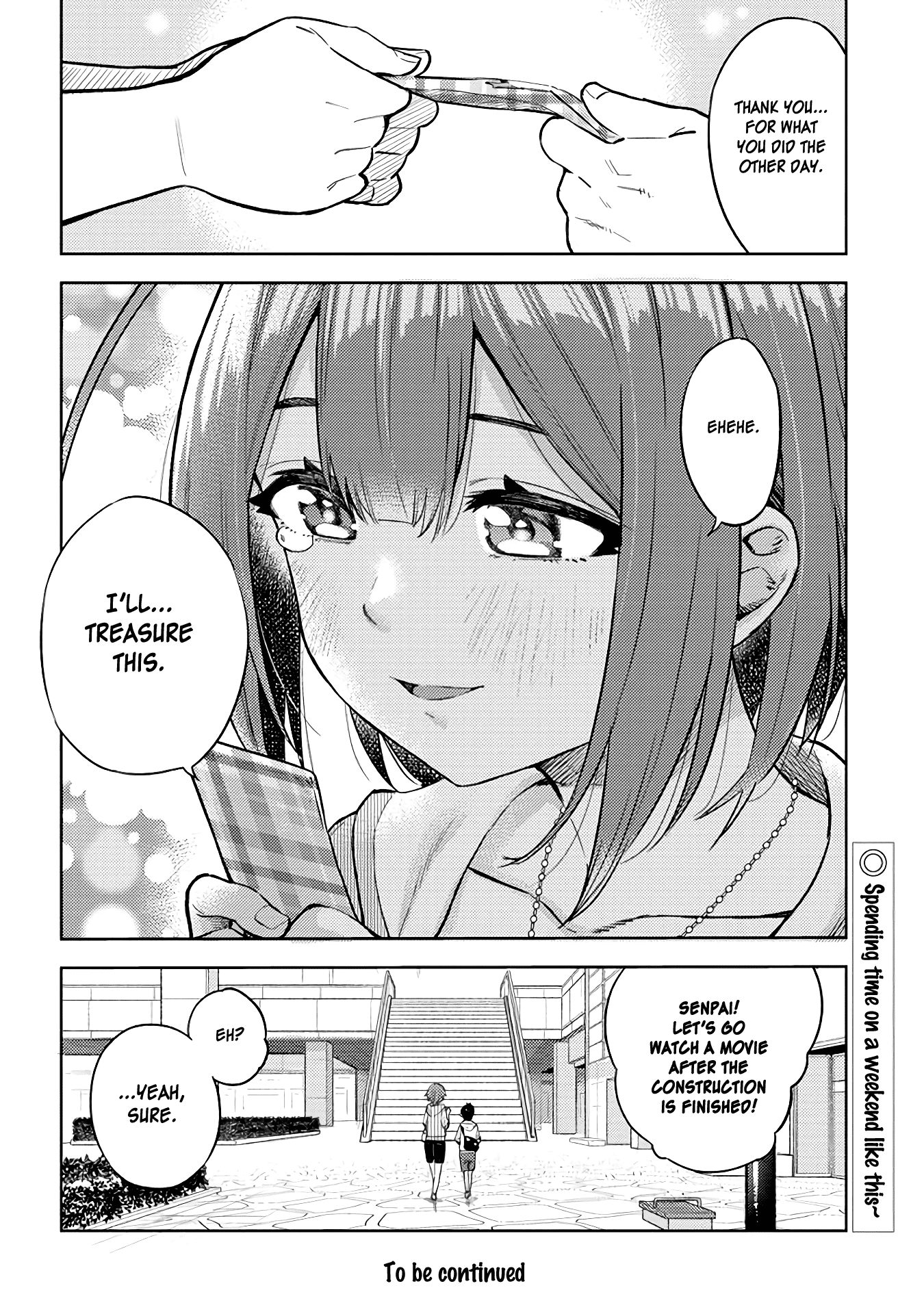 Do You like Big Juniors? Chapter 23 page 14 - Chapter 23: Taking a Liking to it, it Fills the Girl (Kouhai) with Joy.