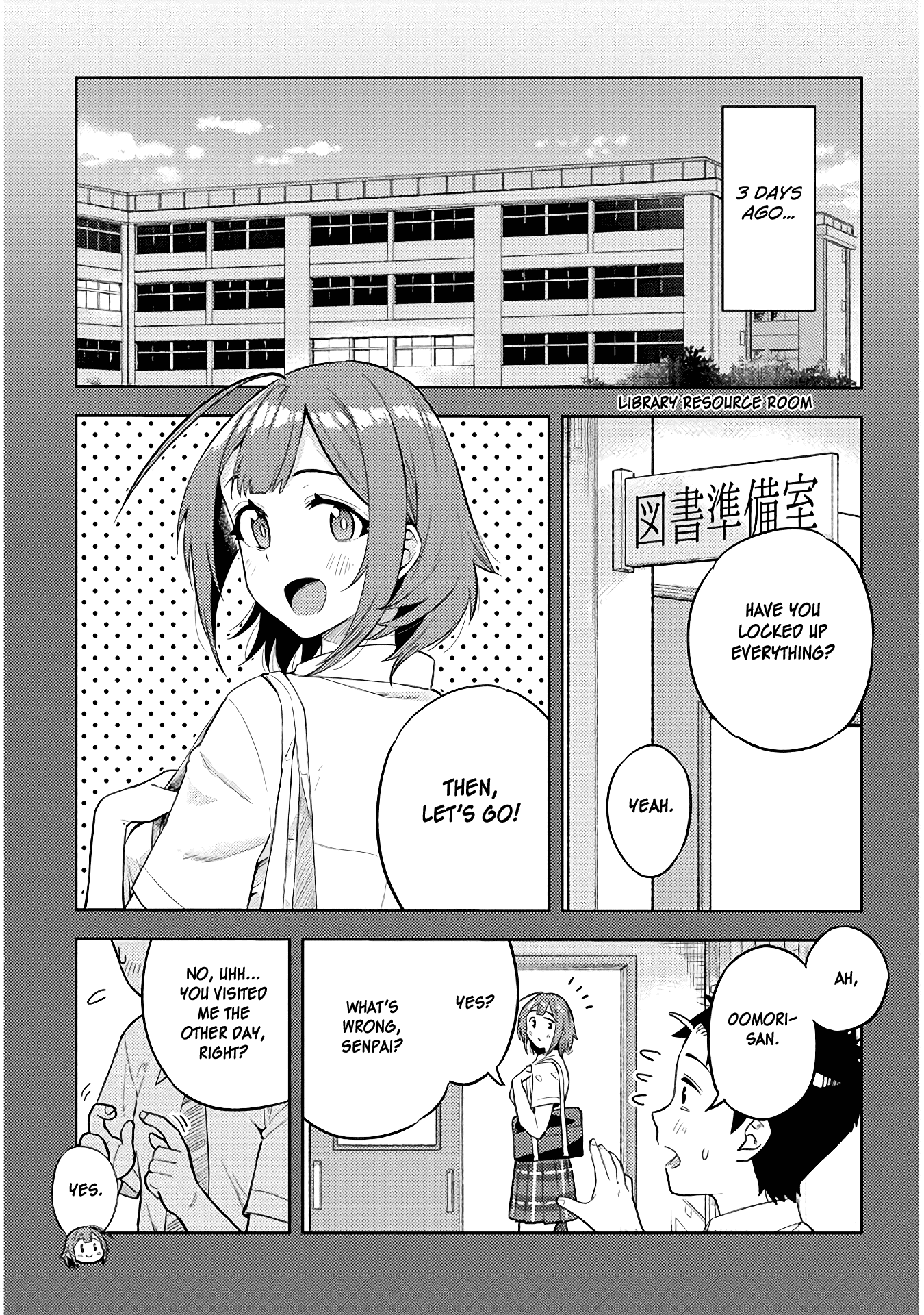 Do You like Big Juniors? Chapter 23 page 3 - Chapter 23: Taking a Liking to it, it Fills the Girl (Kouhai) with Joy.