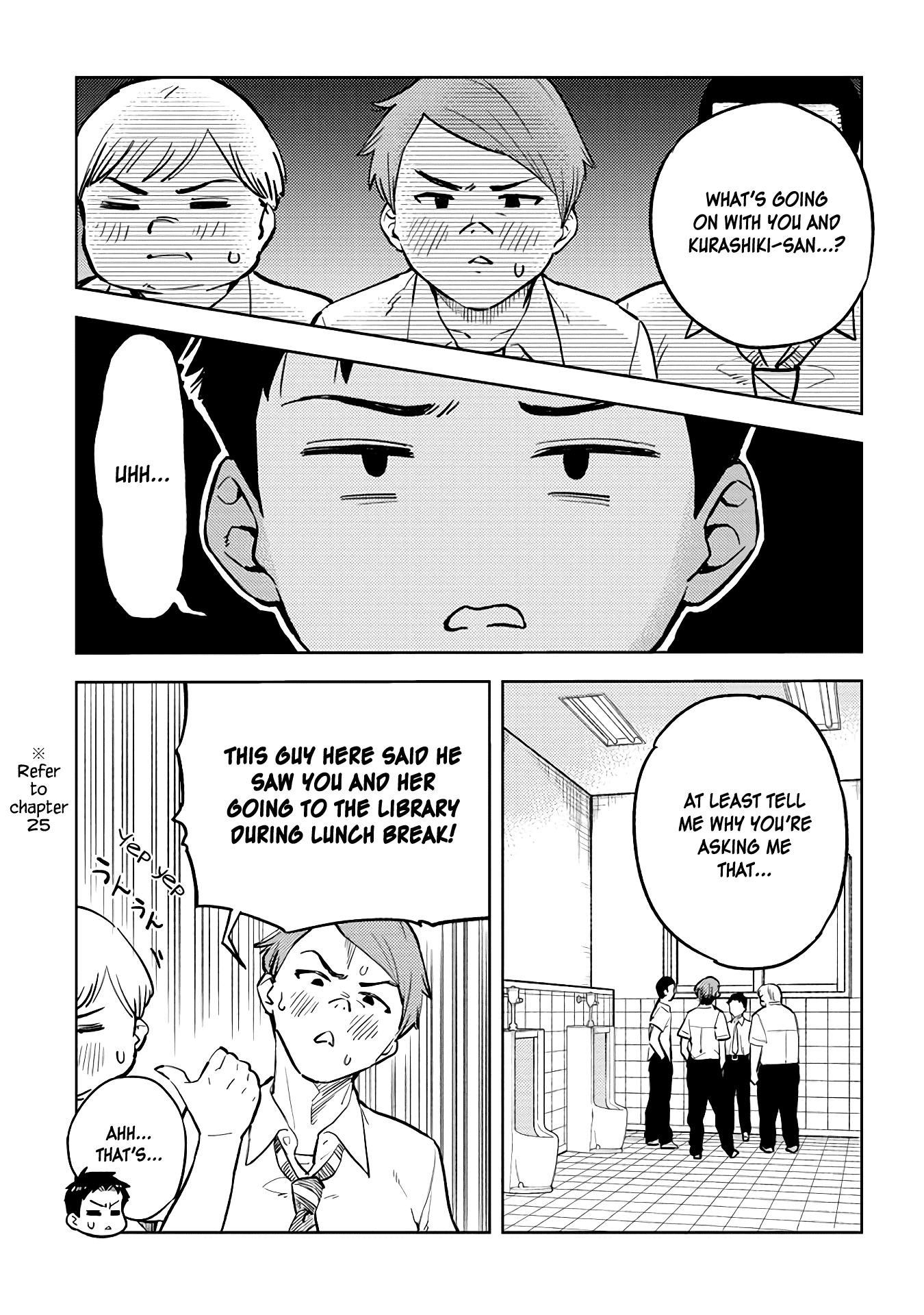 Do You like Big Juniors? Chapter 26 page 5 - Chapter 26: Guided Along, the Girl (Kouhai) is Troubled.