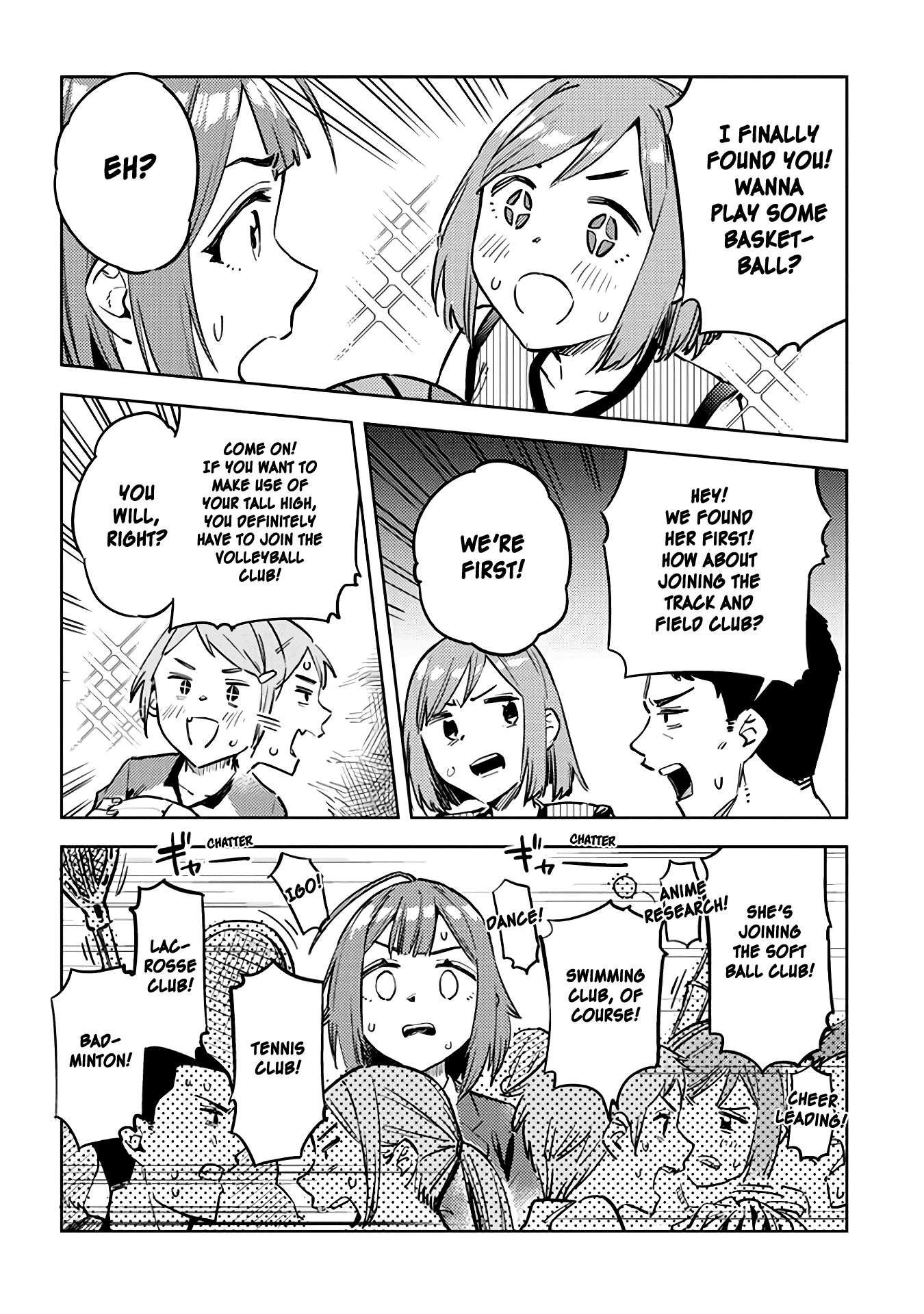 Do You like Big Juniors? Chapter 28 page 6 - Chapter 28: I Found You! That Was What The Girl (Kouhai) Said.