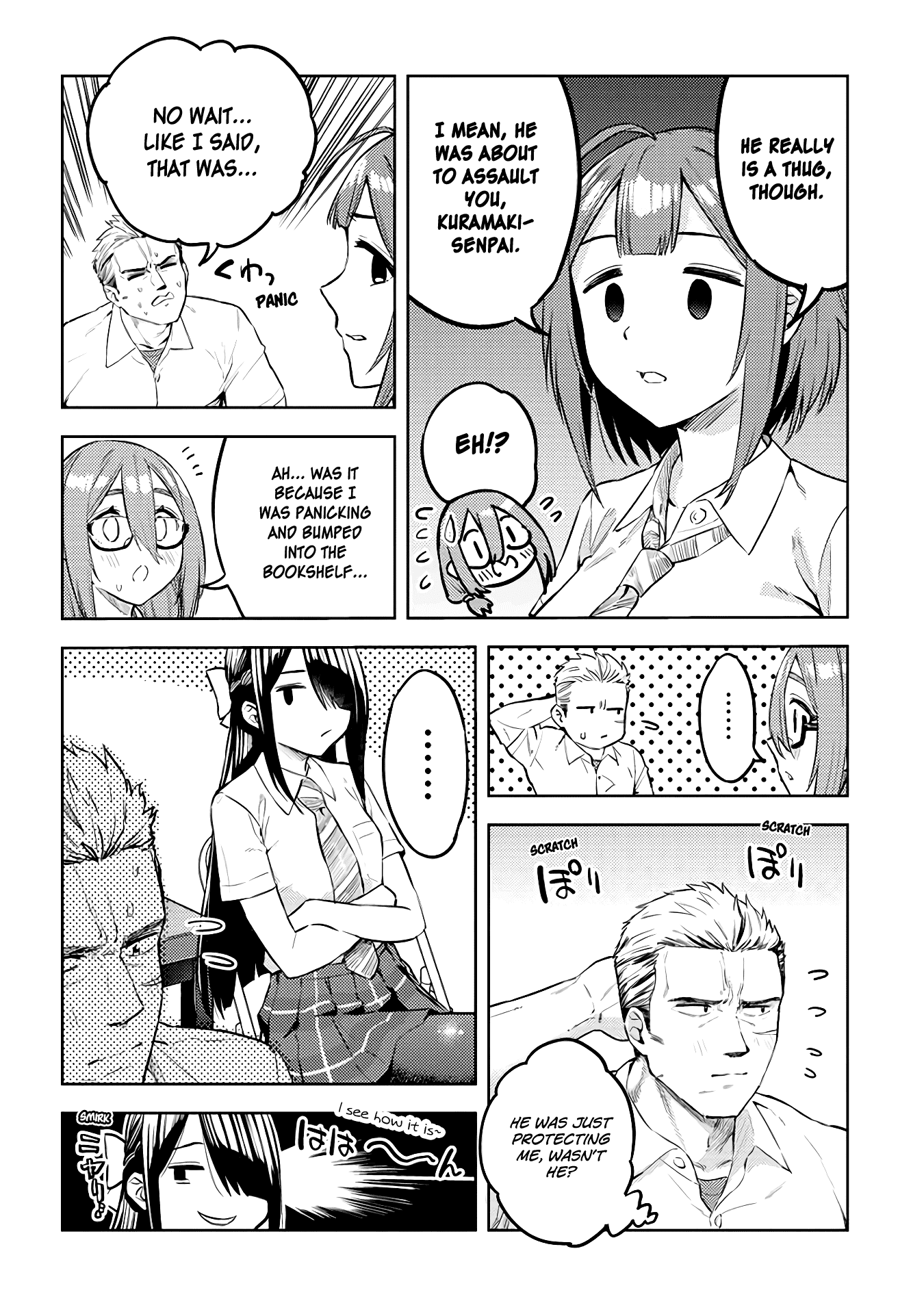 Do You like Big Juniors? Chapter 29 page 10 - Chapter 29: A Guy with Few Words (Kouhai) Appears!