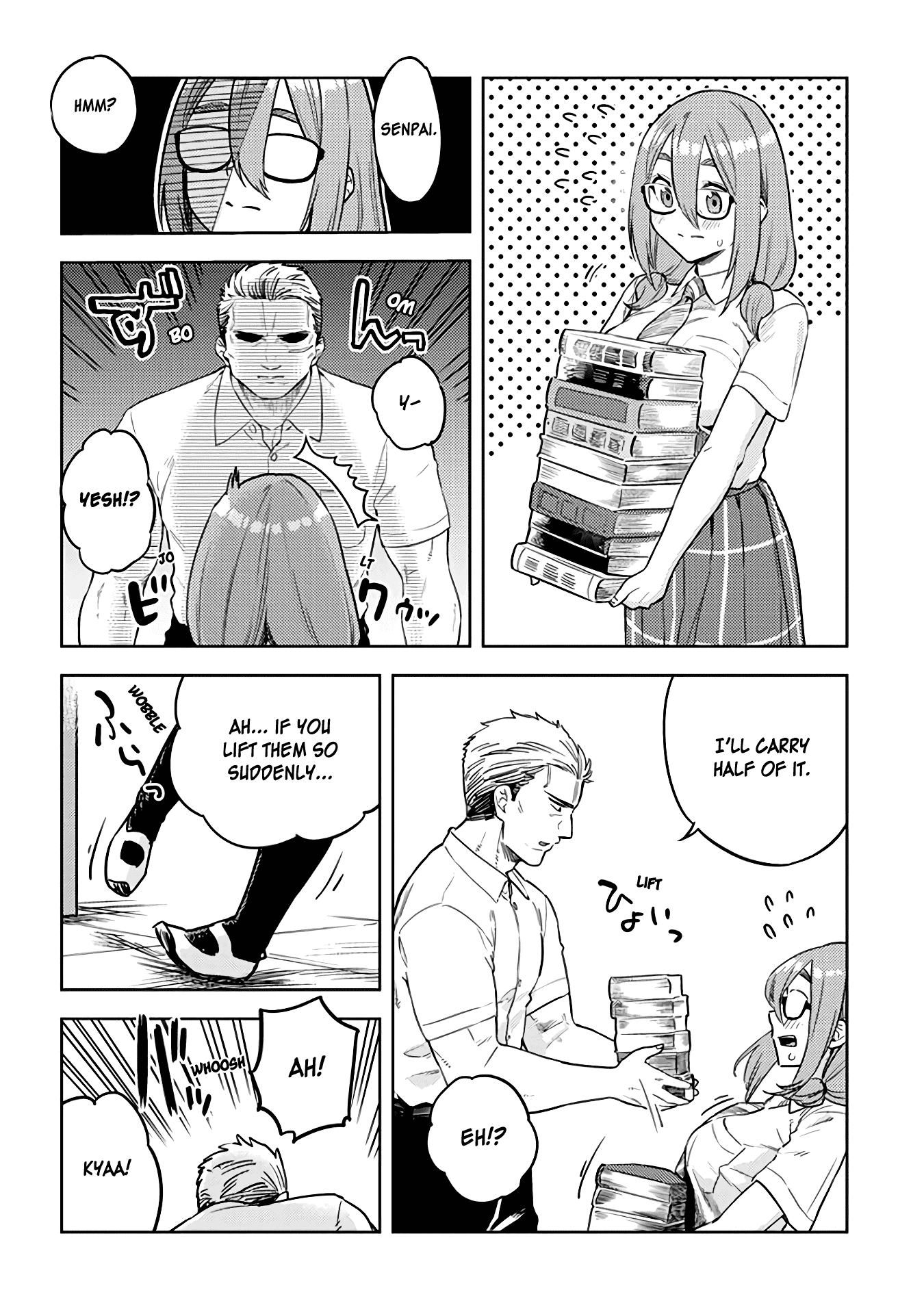 Do You like Big Juniors? Chapter 30 page 10 - Chapter 30: Is This Reality? He (Kouhai) Ponders.