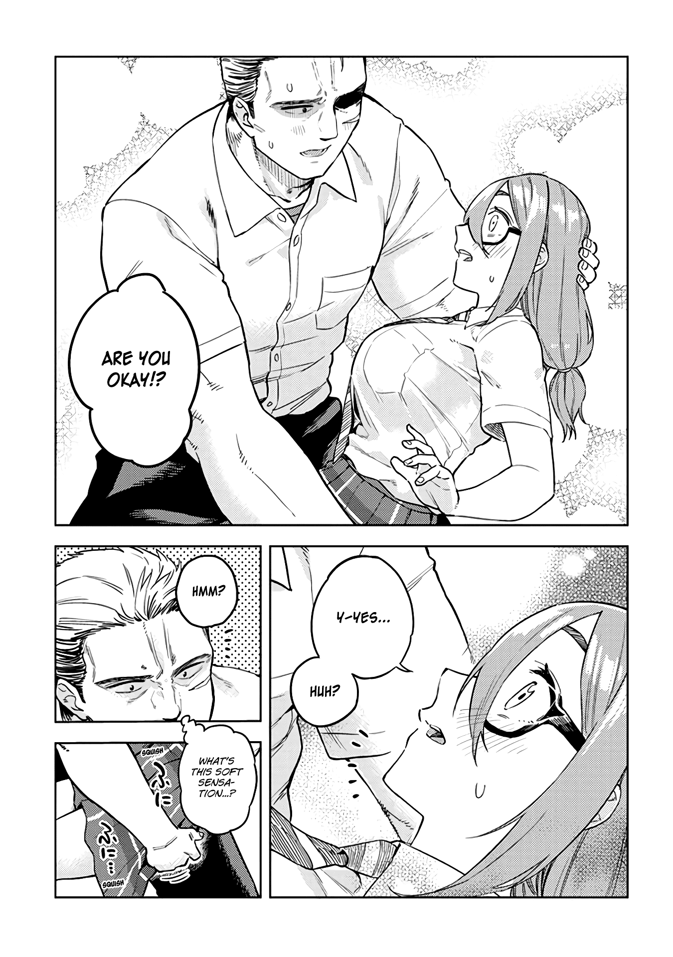 Do You like Big Juniors? Chapter 30 page 11 - Chapter 30: Is This Reality? He (Kouhai) Ponders.
