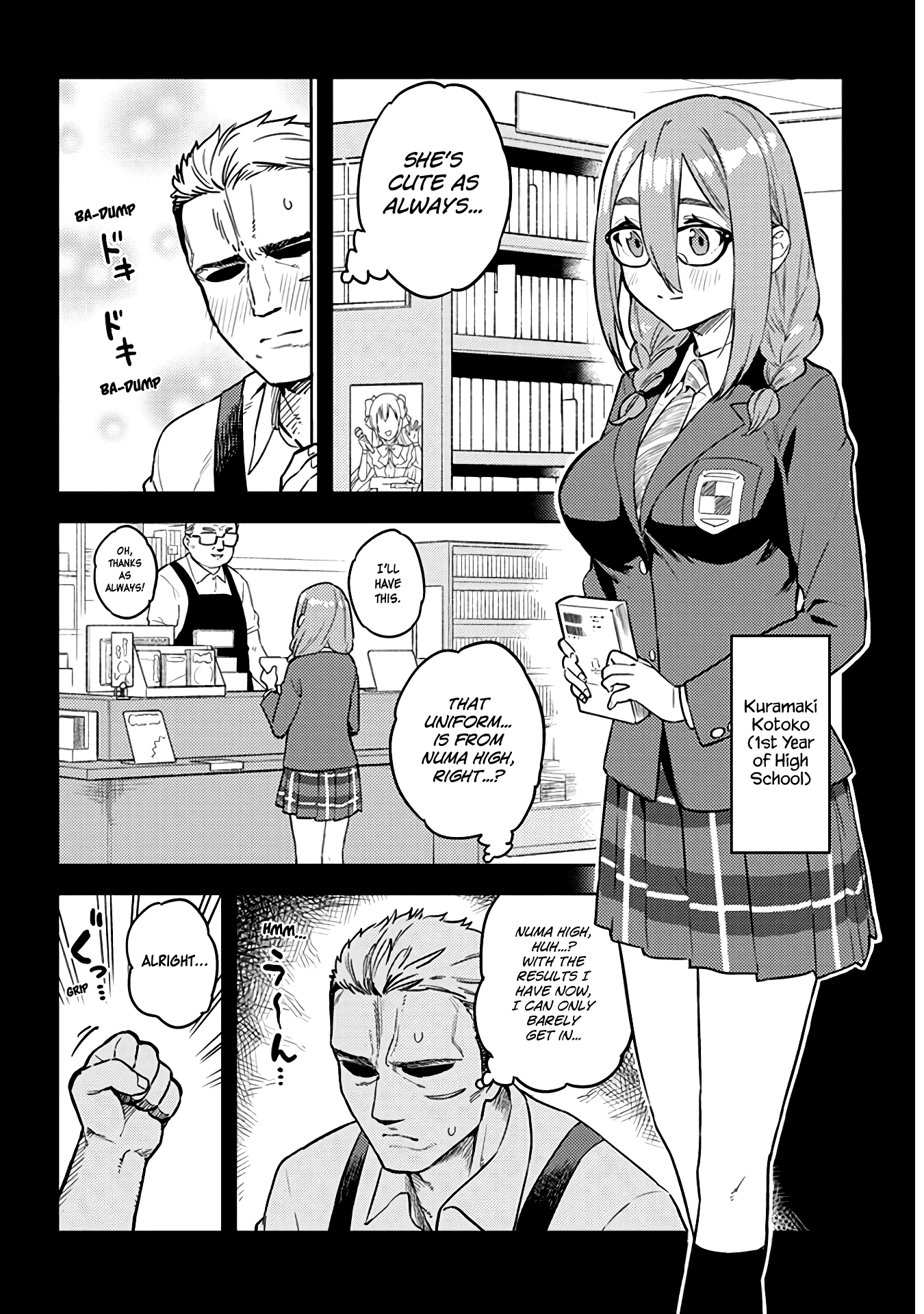 Do You like Big Juniors? Chapter 30 page 2 - Chapter 30: Is This Reality? He (Kouhai) Ponders.