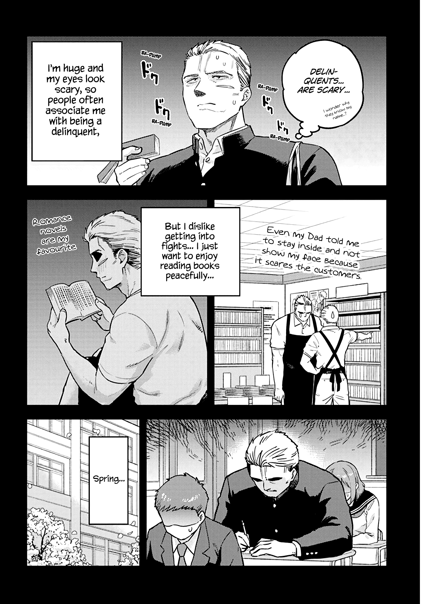Do You like Big Juniors? Chapter 30 page 4 - Chapter 30: Is This Reality? He (Kouhai) Ponders.