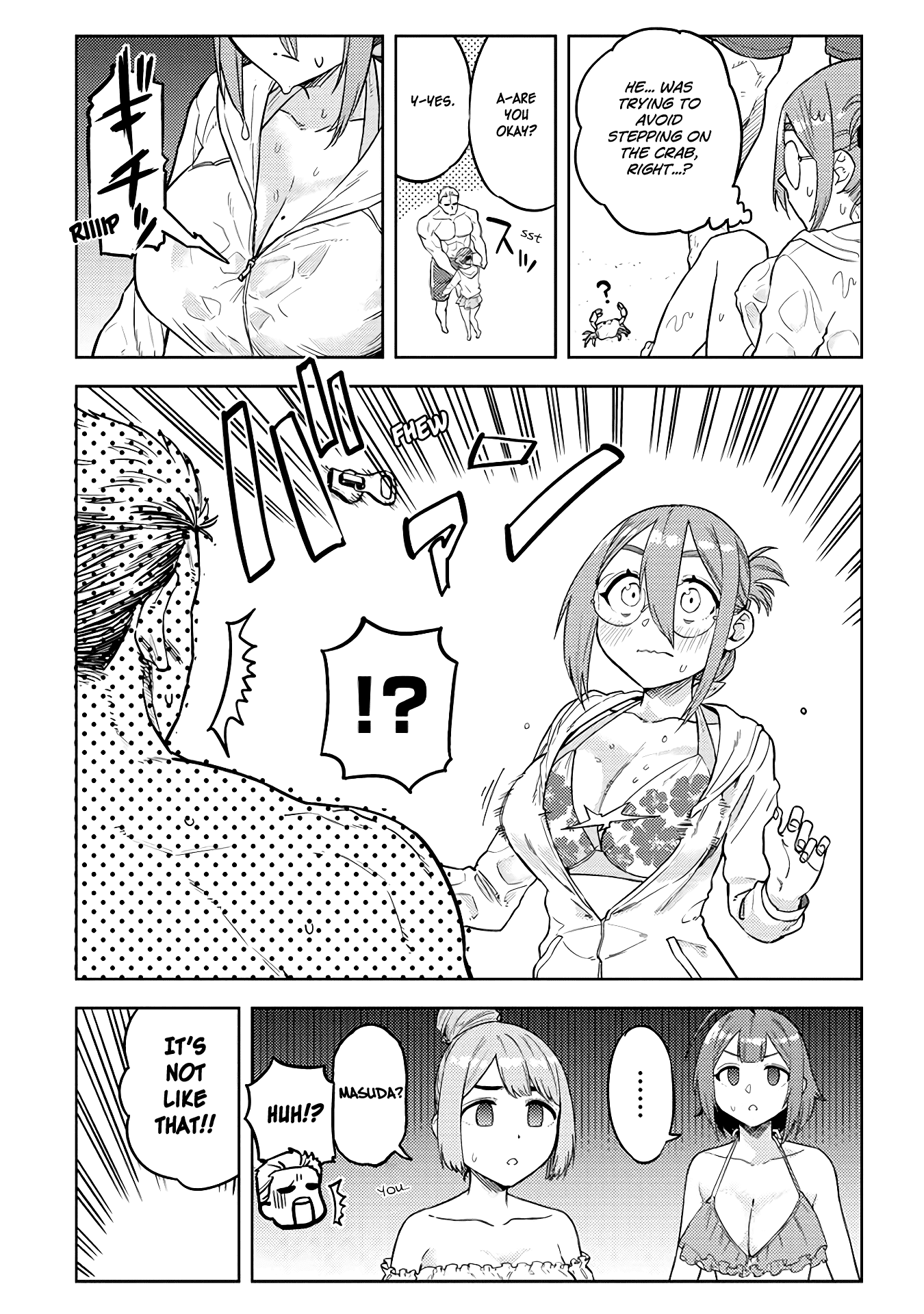 Do You like Big Juniors? Chapter 34 page 5 - Chapter 34: The Strongest Attack... is what he (Kouhai) Realizes.