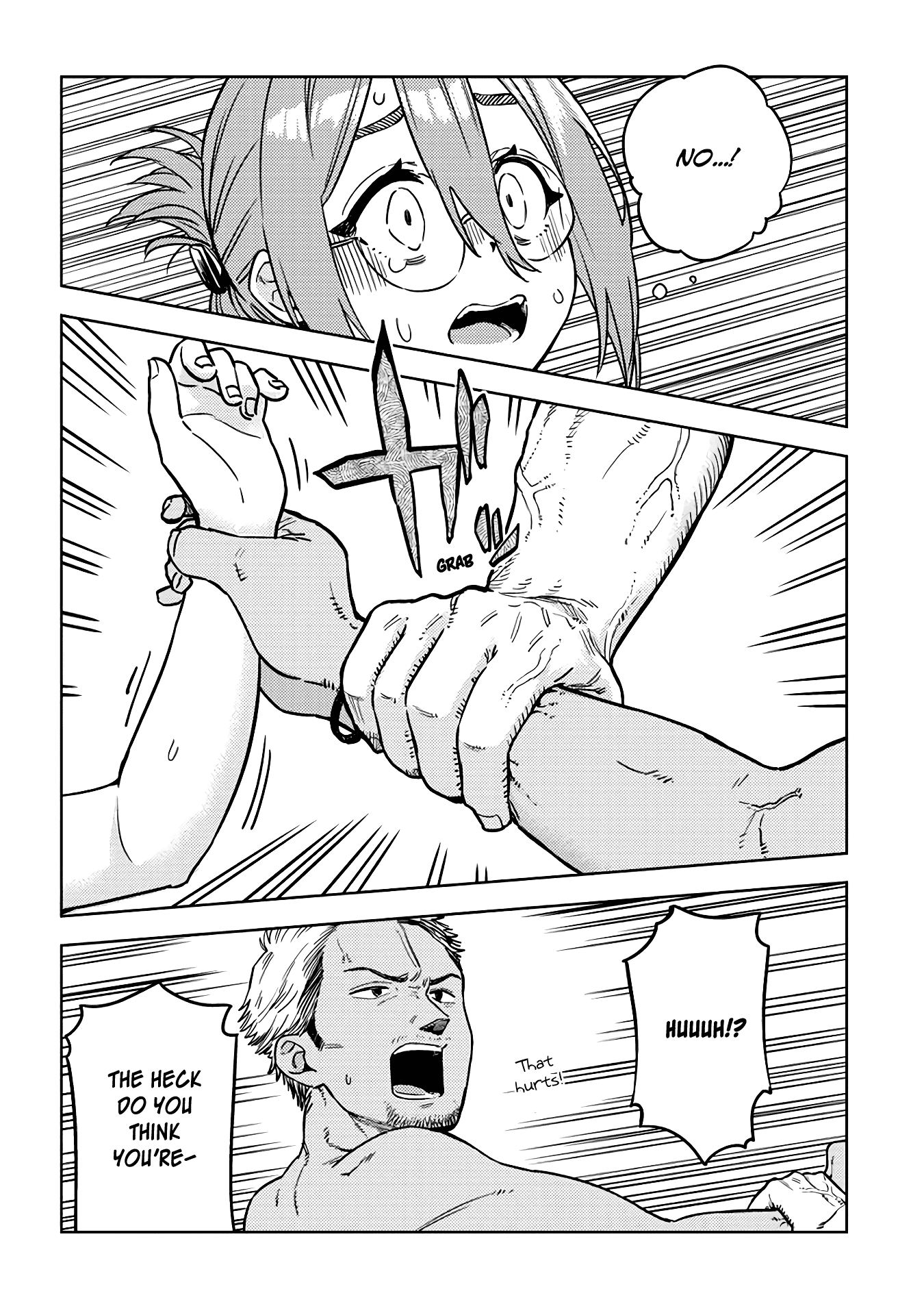 Do You like Big Juniors? Chapter 34 page 8 - Chapter 34: The Strongest Attack... is what he (Kouhai) Realizes.