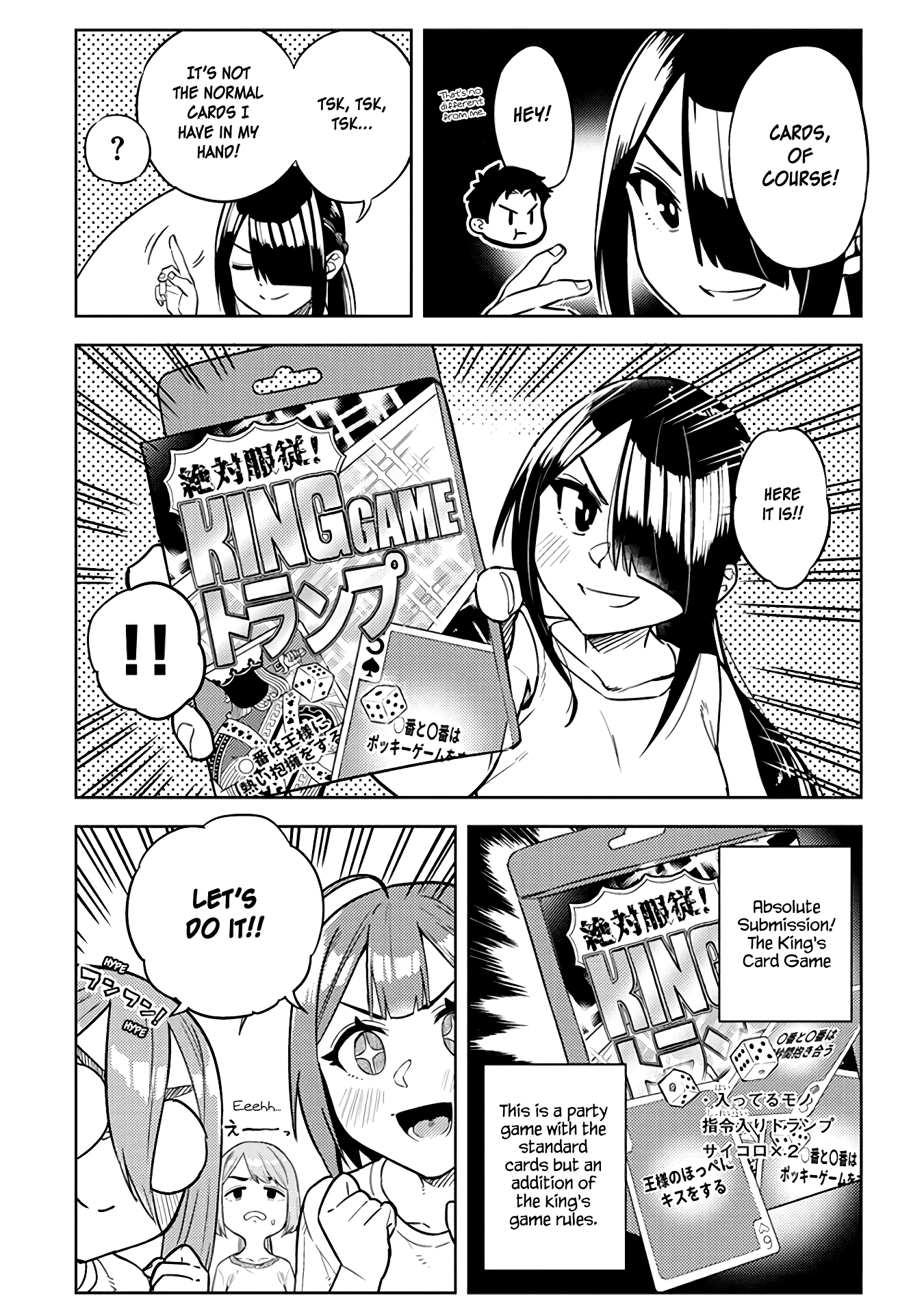 Do You like Big Juniors? Chapter 35 page 3 - Chapter 35: The Girl (Kouhai) Realizes She Has Been Set-up, But She Goes Along With The Game.