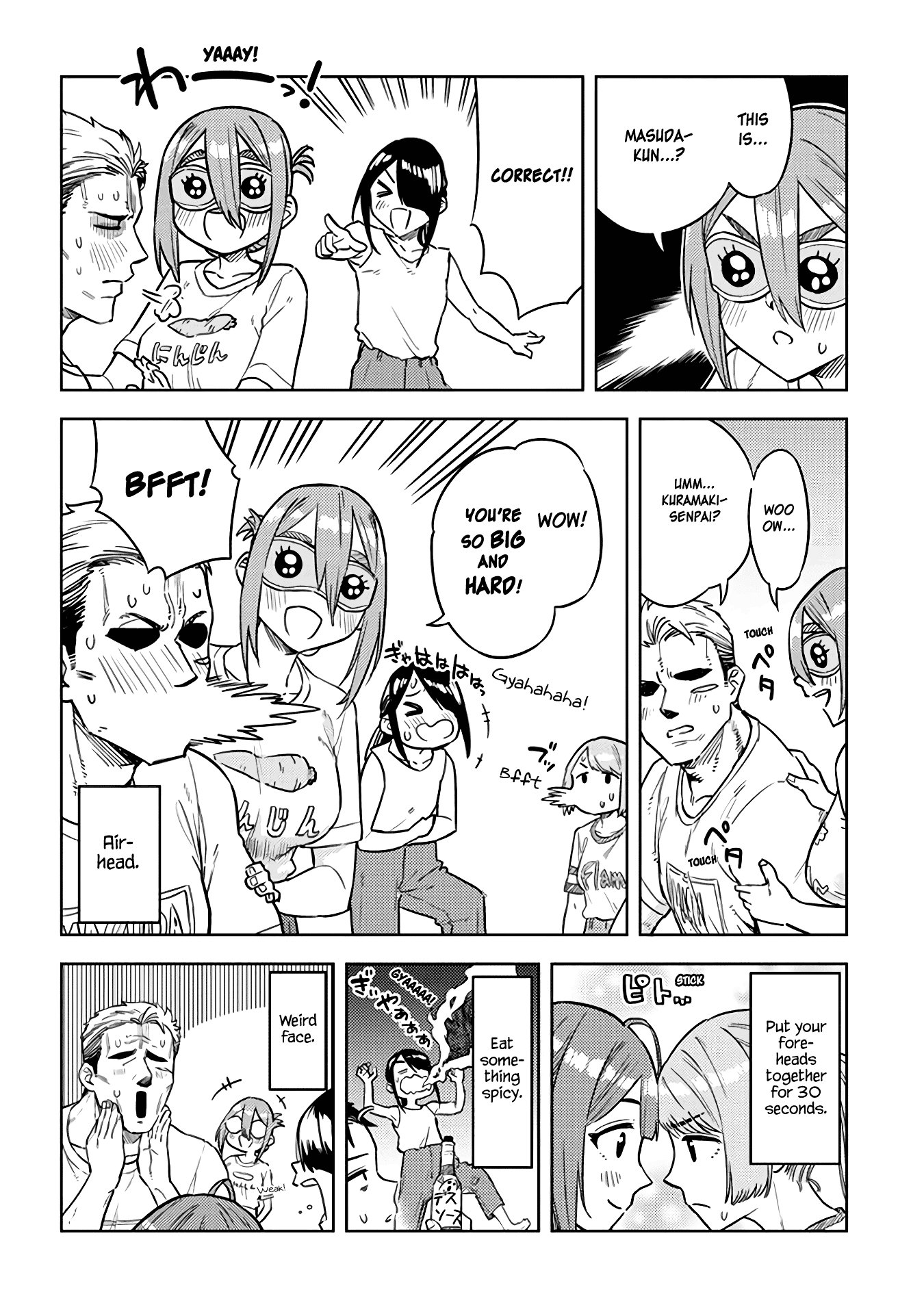 Do You like Big Juniors? Chapter 35 page 6 - Chapter 35: The Girl (Kouhai) Realizes She Has Been Set-up, But She Goes Along With The Game.