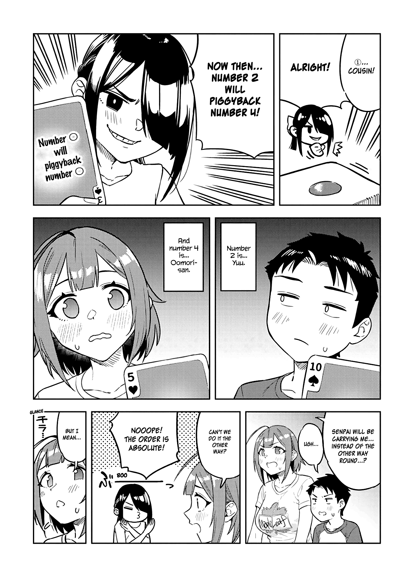 Do You like Big Juniors? Chapter 35 page 7 - Chapter 35: The Girl (Kouhai) Realizes She Has Been Set-up, But She Goes Along With The Game.