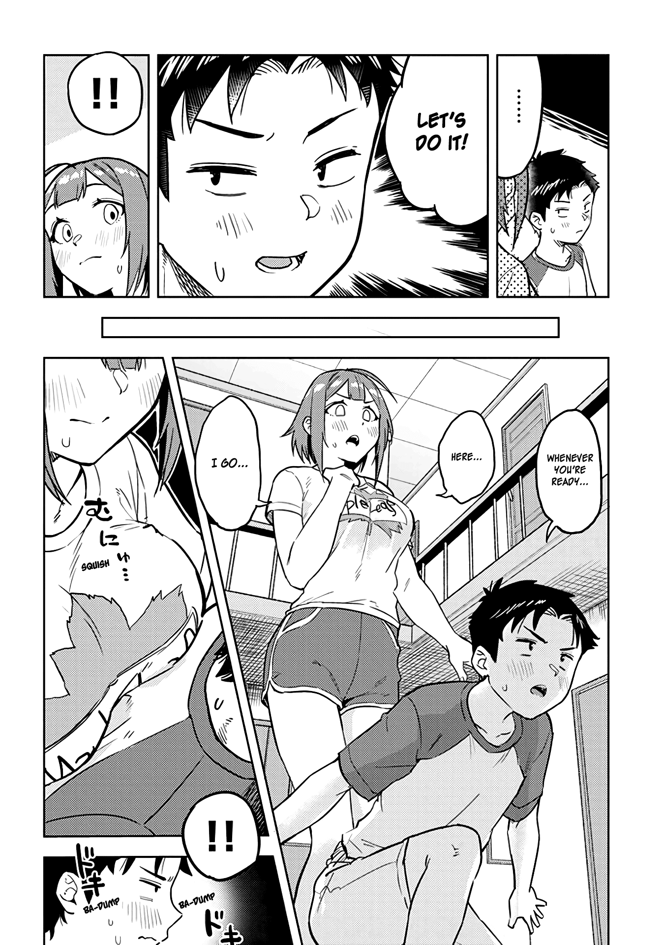 Do You like Big Juniors? Chapter 35 page 8 - Chapter 35: The Girl (Kouhai) Realizes She Has Been Set-up, But She Goes Along With The Game.