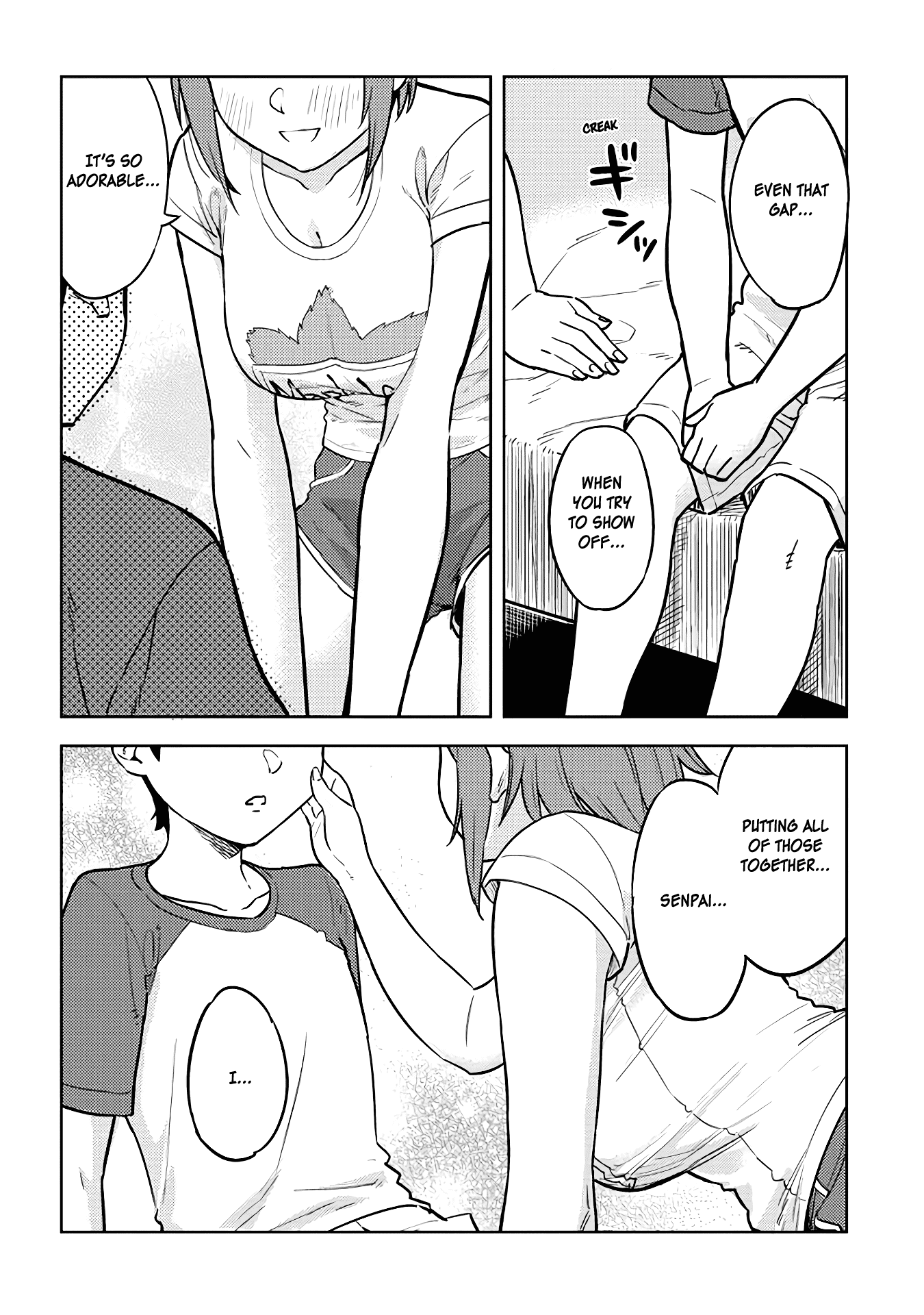 Do You like Big Juniors? Chapter 36 page 10 - Chapter 36: Success or Failure? Her (Kouhai) Knees or Thighs?