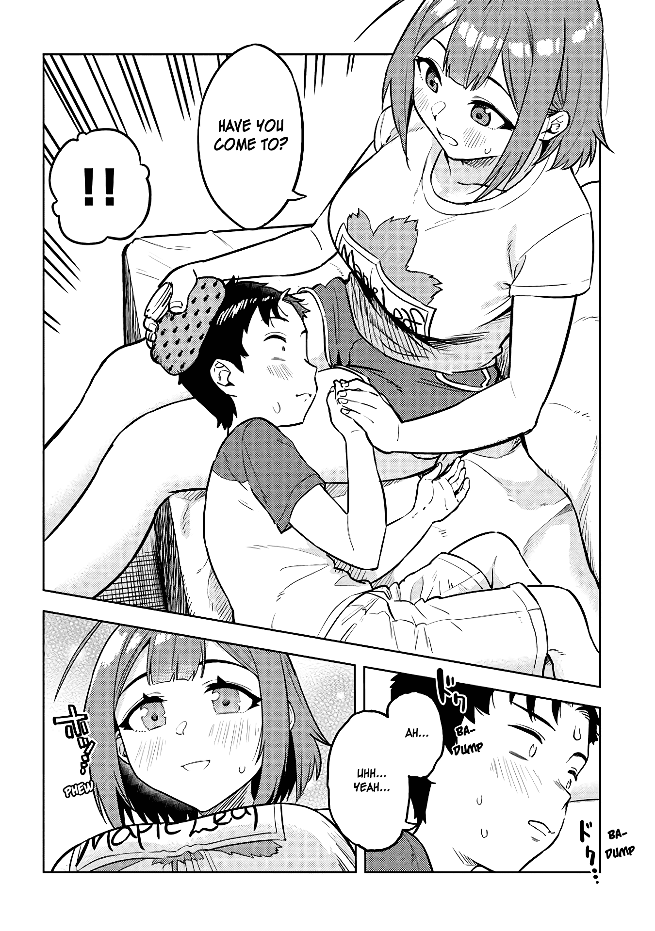 Do You like Big Juniors? Chapter 36 page 4 - Chapter 36: Success or Failure? Her (Kouhai) Knees or Thighs?