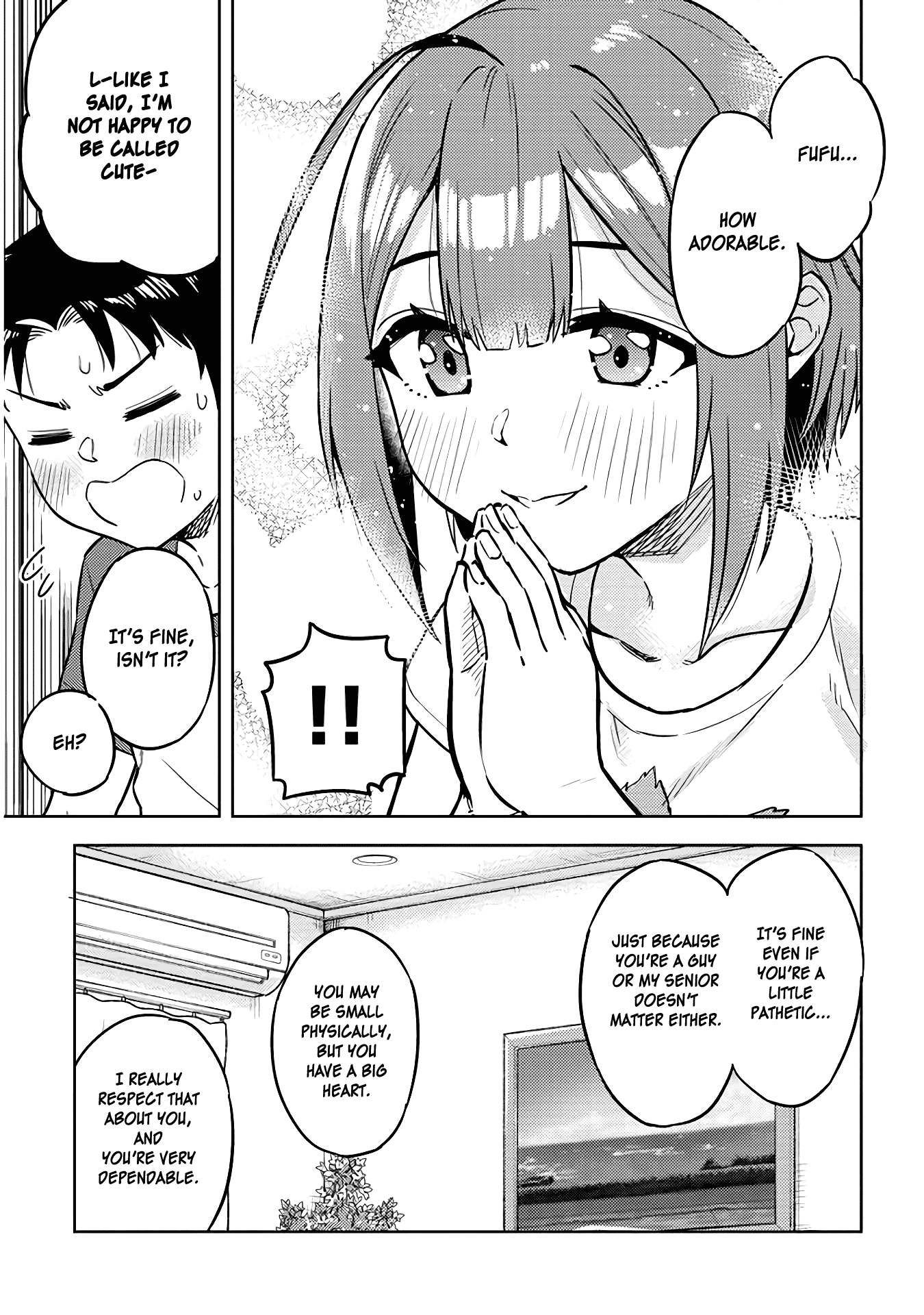 Do You like Big Juniors? Chapter 36 page 9 - Chapter 36: Success or Failure? Her (Kouhai) Knees or Thighs?