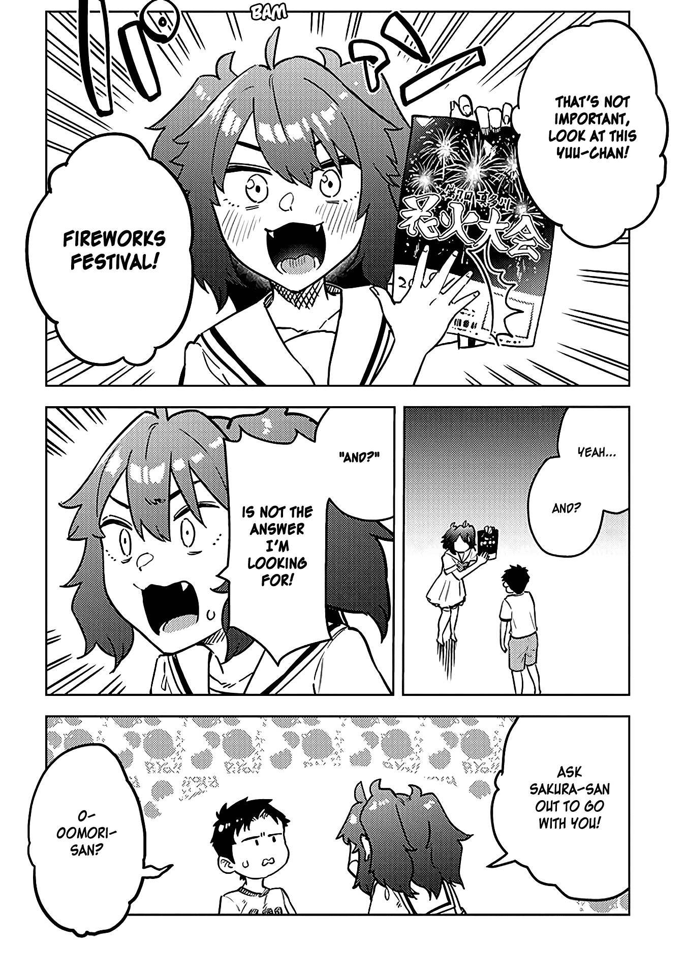 Do You like Big Juniors? Chapter 37 page 4 - Chapter 37: The Peach-colored Days, is Her (Kouhai) Color.