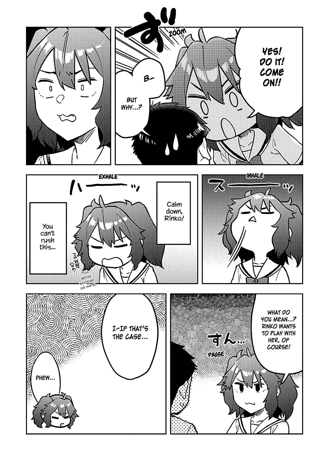 Do You like Big Juniors? Chapter 37 page 5 - Chapter 37: The Peach-colored Days, is Her (Kouhai) Color.