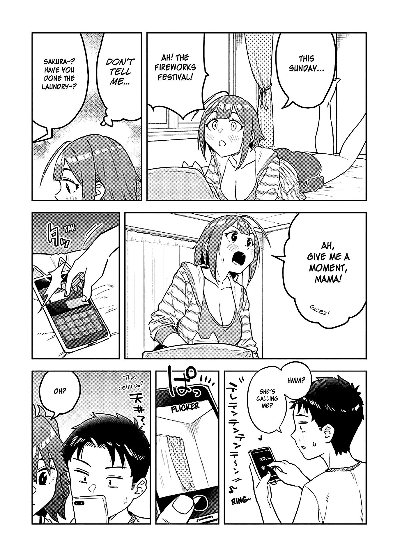 Do You like Big Juniors? Chapter 37 page 7 - Chapter 37: The Peach-colored Days, is Her (Kouhai) Color.