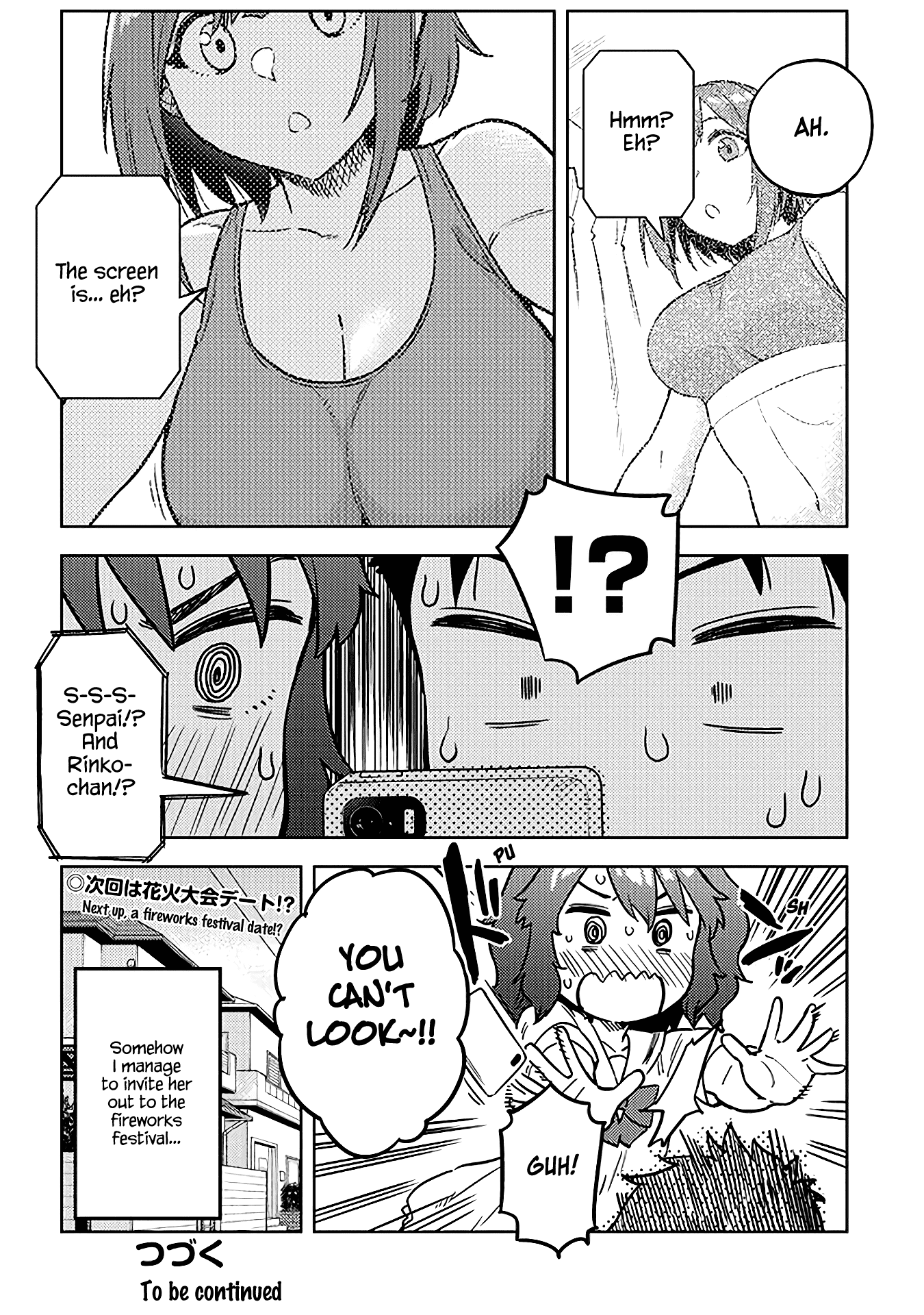 Do You like Big Juniors? Chapter 37 page 8 - Chapter 37: The Peach-colored Days, is Her (Kouhai) Color.