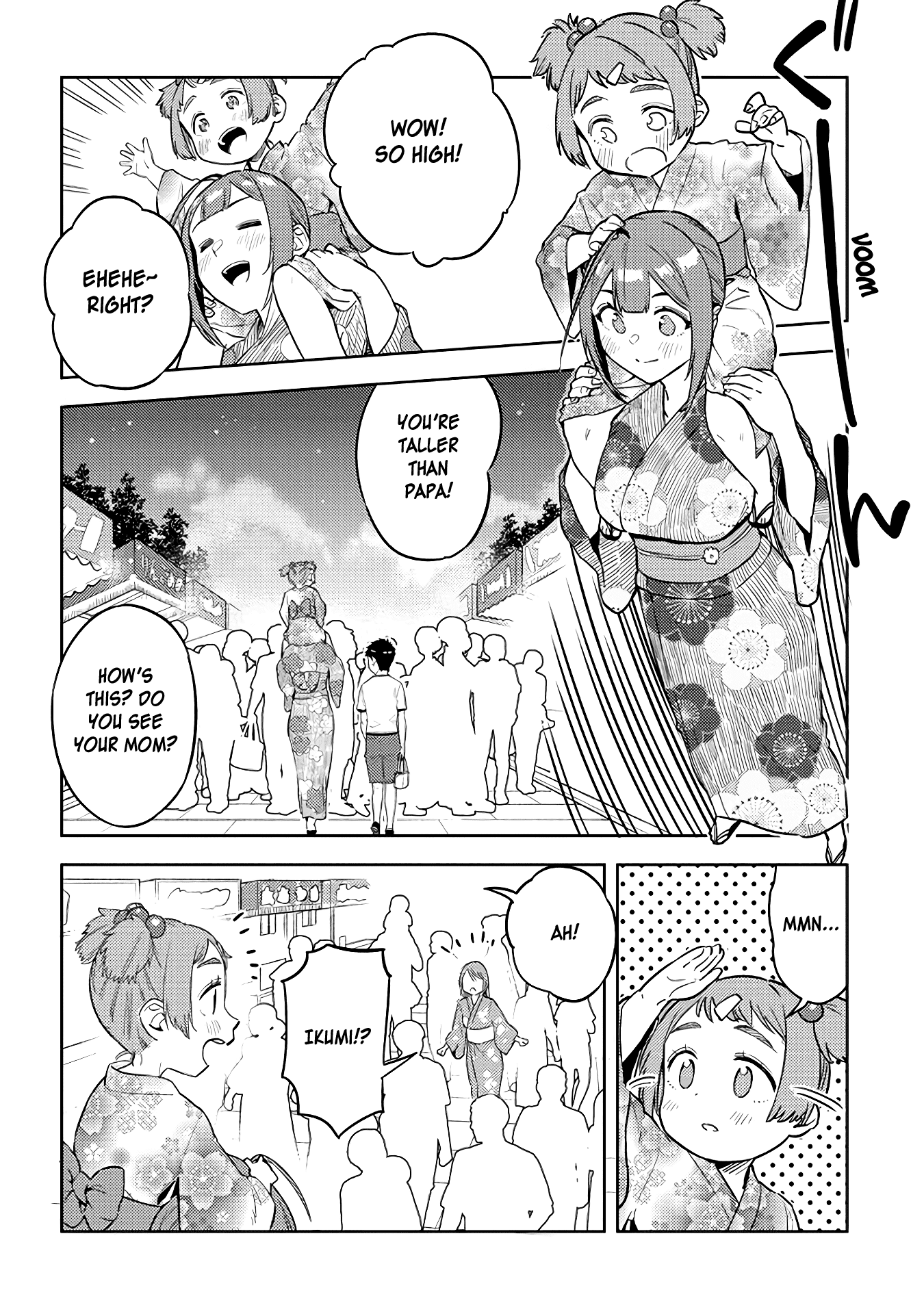 Do You like Big Juniors? Chapter 38 page 6 - Chapter 38: Multi-colored Lights Brighten Up the Girl (Kouhai).