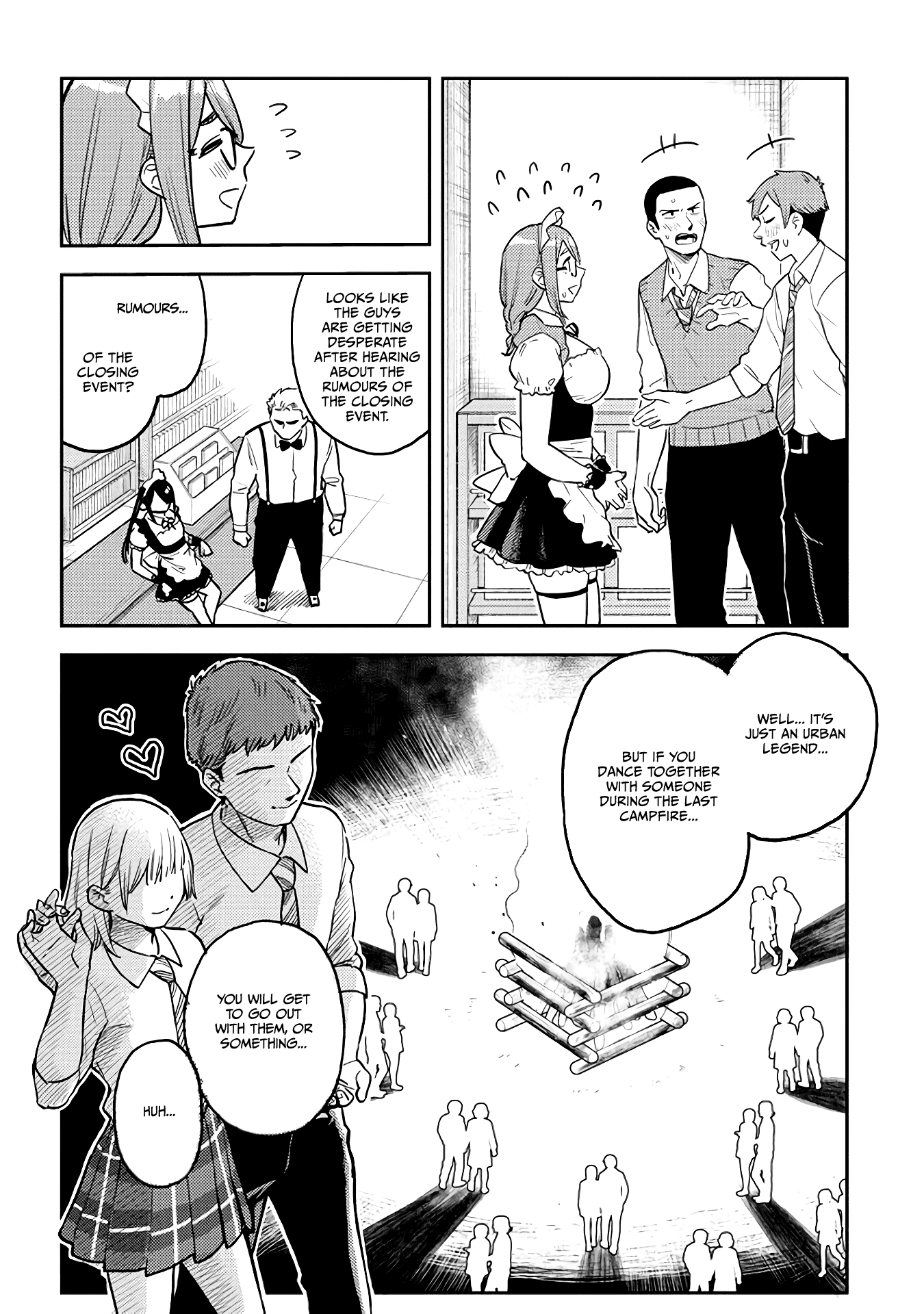 Do You like Big Juniors? Chapter 47 page 2 - Chapter 47: He (Kouhai) Shows His Resolve... And He Dances.