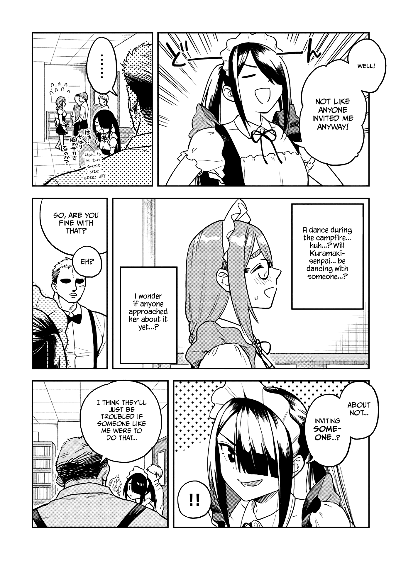 Do You like Big Juniors? Chapter 47 page 3 - Chapter 47: He (Kouhai) Shows His Resolve... And He Dances.