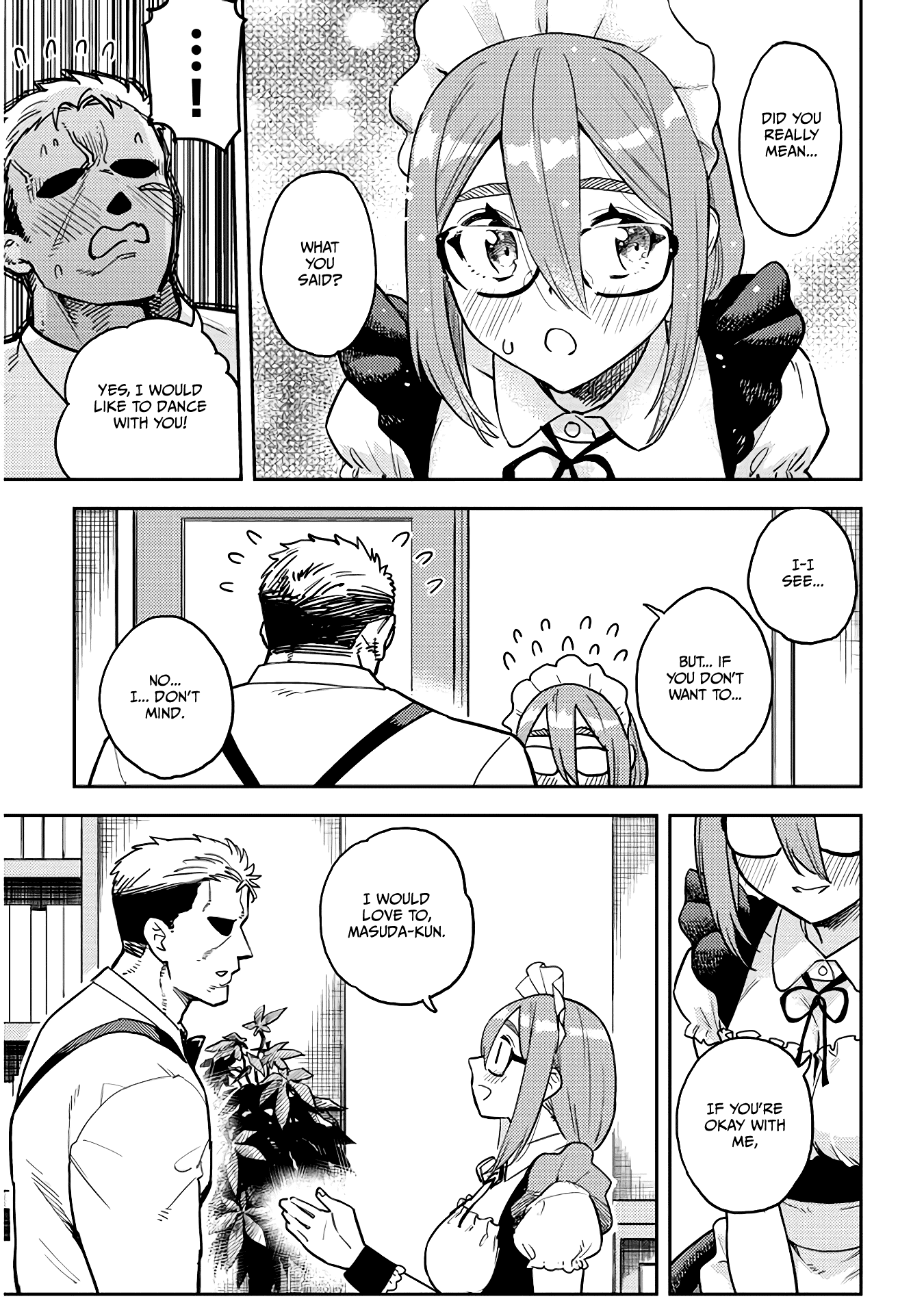 Do You like Big Juniors? Chapter 47 page 7 - Chapter 47: He (Kouhai) Shows His Resolve... And He Dances.
