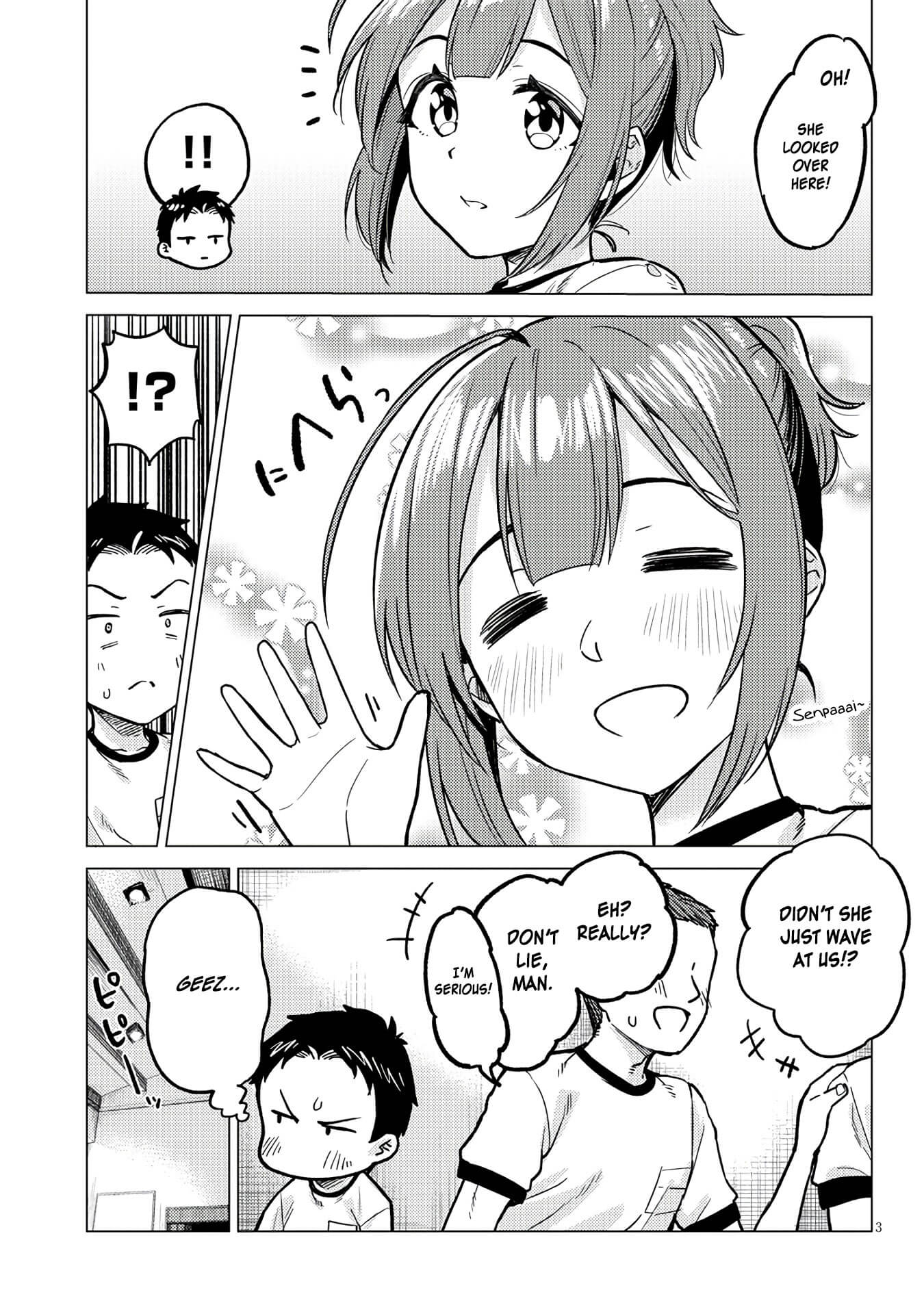 Do You like Big Juniors? Chapter 5 page 3 - Chapter 5: The Girl (Kouhai) Has Surprisingly Weak Defence.