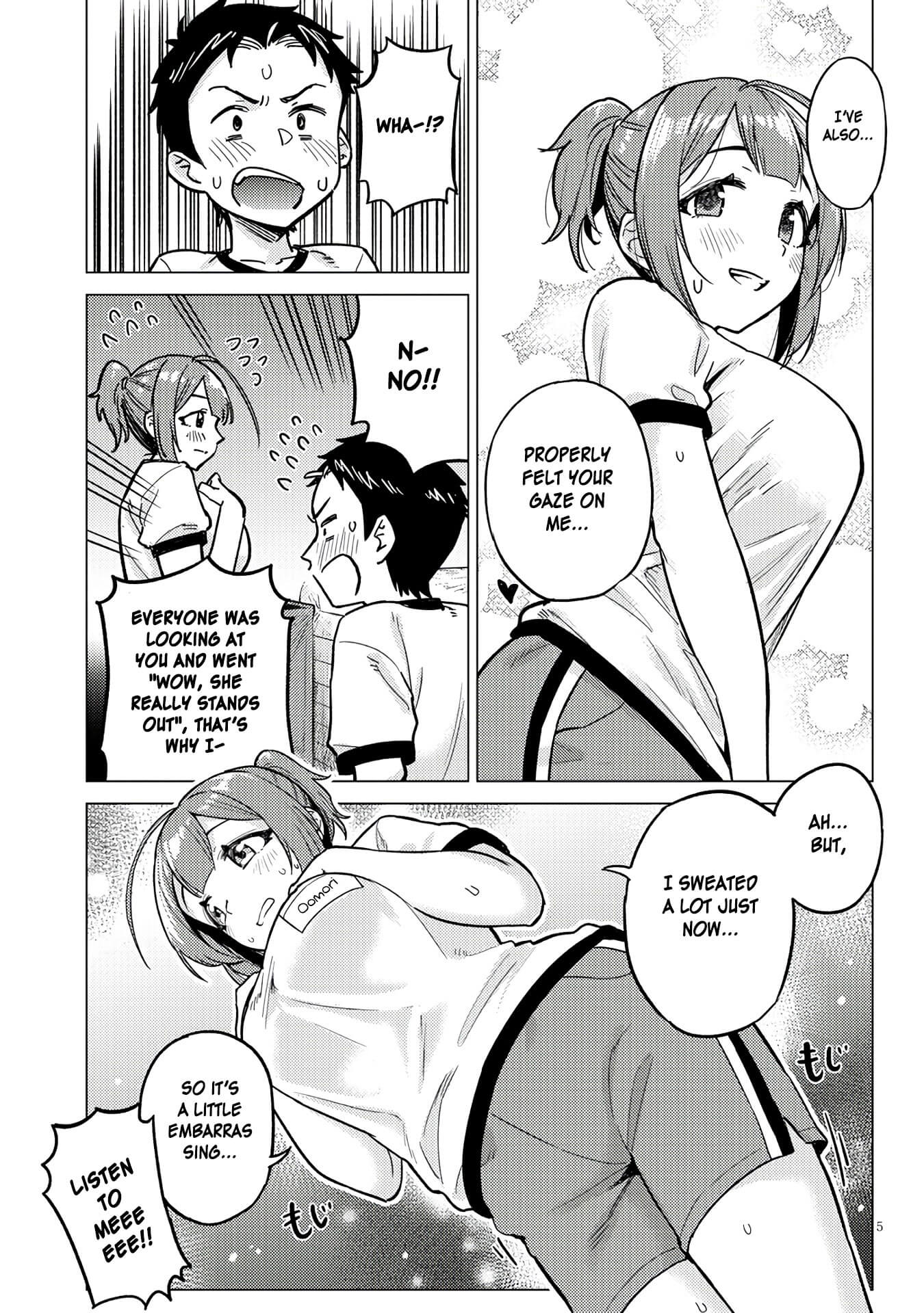 Do You like Big Juniors? Chapter 5 page 5 - Chapter 5: The Girl (Kouhai) Has Surprisingly Weak Defence.