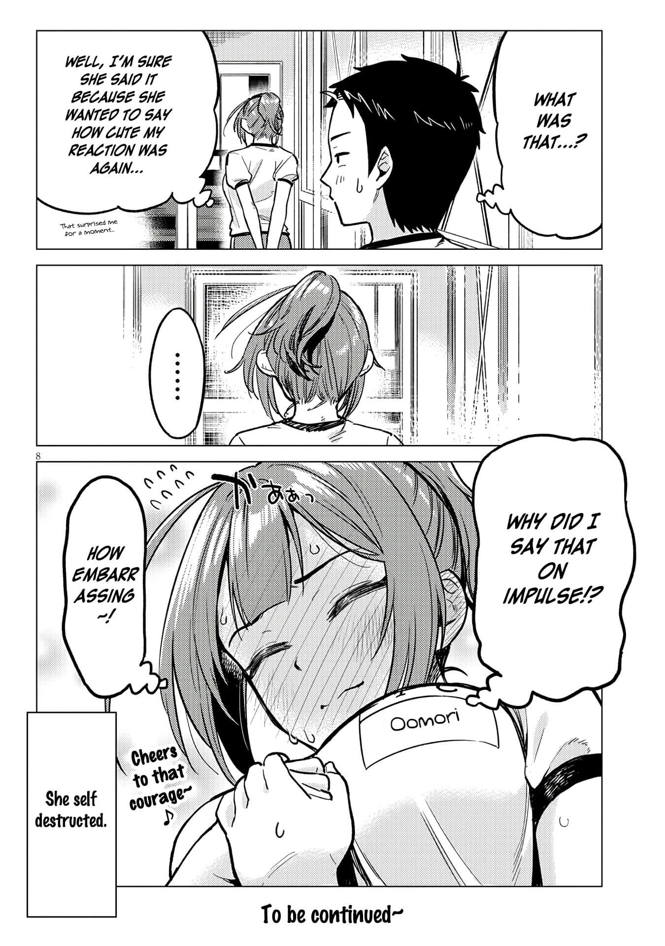 Do You like Big Juniors? Chapter 5 page 8 - Chapter 5: The Girl (Kouhai) Has Surprisingly Weak Defence.