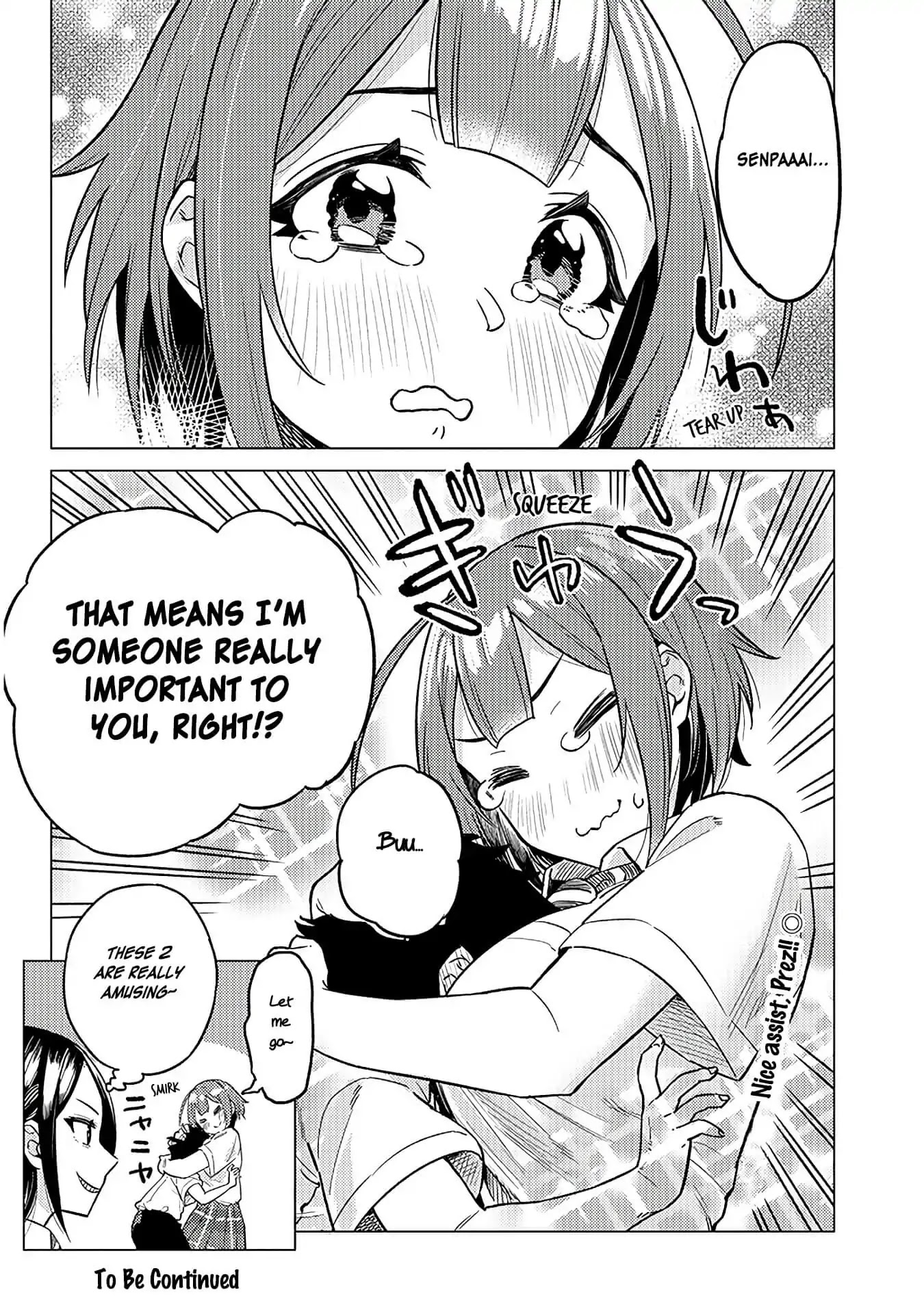 Do You like Big Juniors? Chapter 9 page 10 - Chapter 9: The Girl (Kouhai) Who Has High Self-Awareness, Knows.