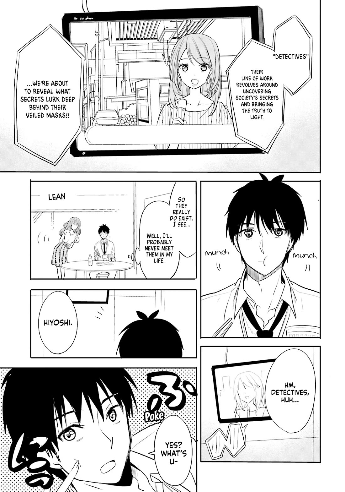 Do You like Drinking Alcochol with Beautiful Woman? Chapter 11 page 3 - Chapter 11: Detective's bar ANSWER