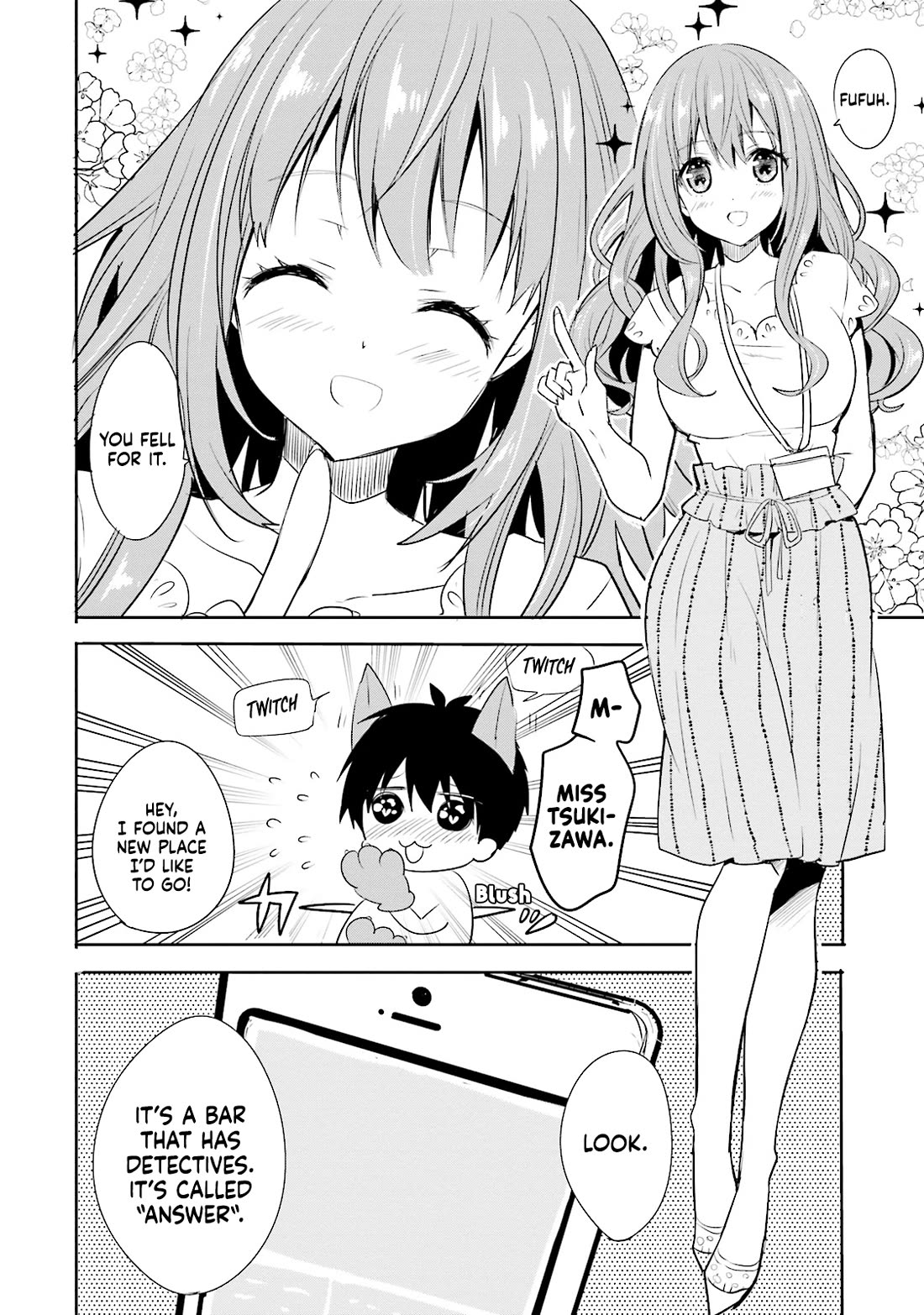 Do You like Drinking Alcochol with Beautiful Woman? Chapter 11 page 4 - Chapter 11: Detective's bar ANSWER