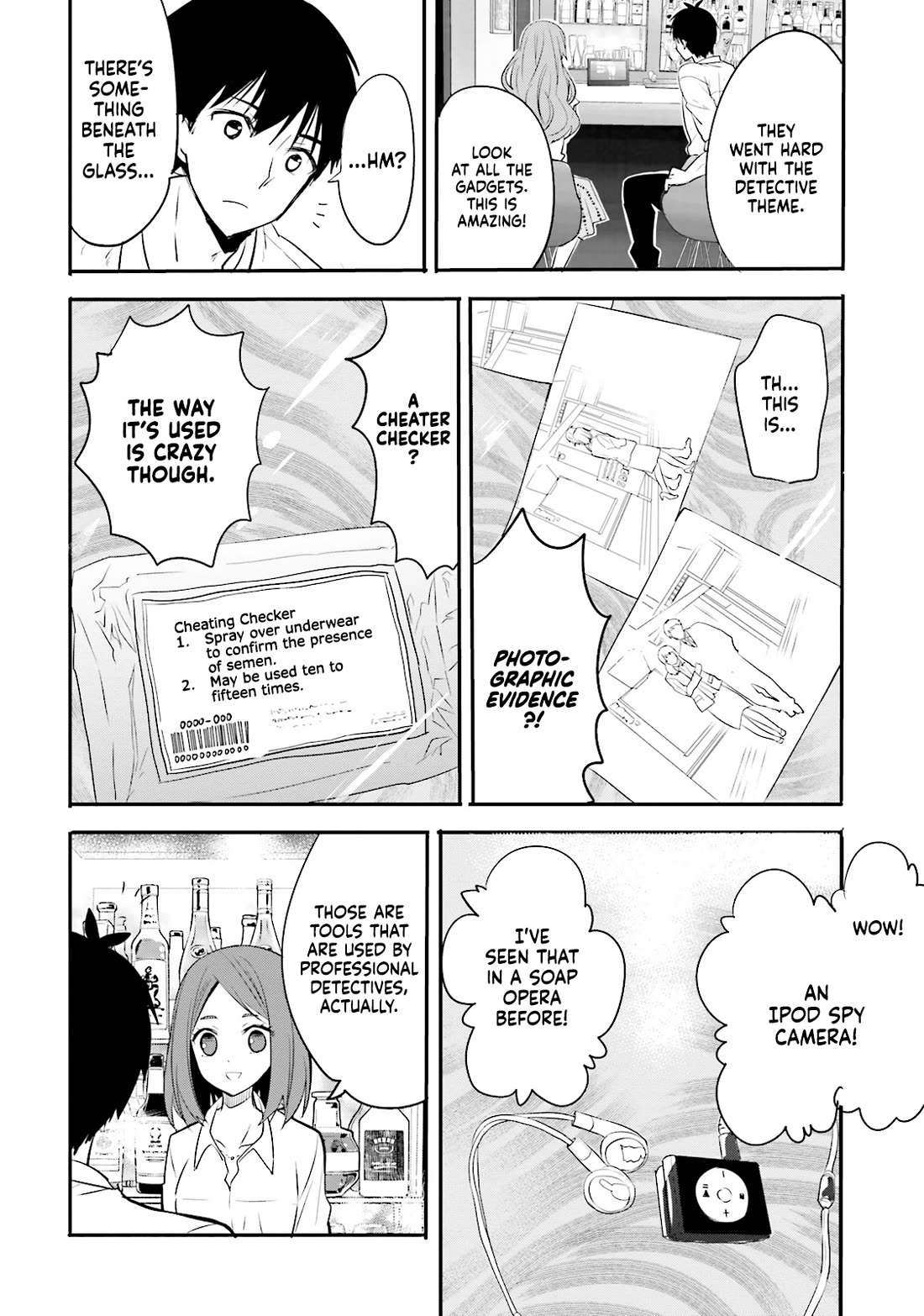 Do You like Drinking Alcochol with Beautiful Woman? Chapter 11 page 8 - Chapter 11: Detective's bar ANSWER