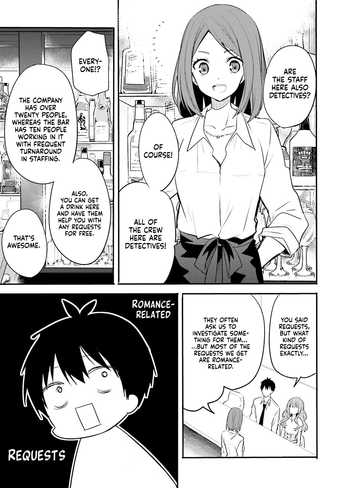 Do You like Drinking Alcochol with Beautiful Woman? Chapter 11 page 9 - Chapter 11: Detective's bar ANSWER