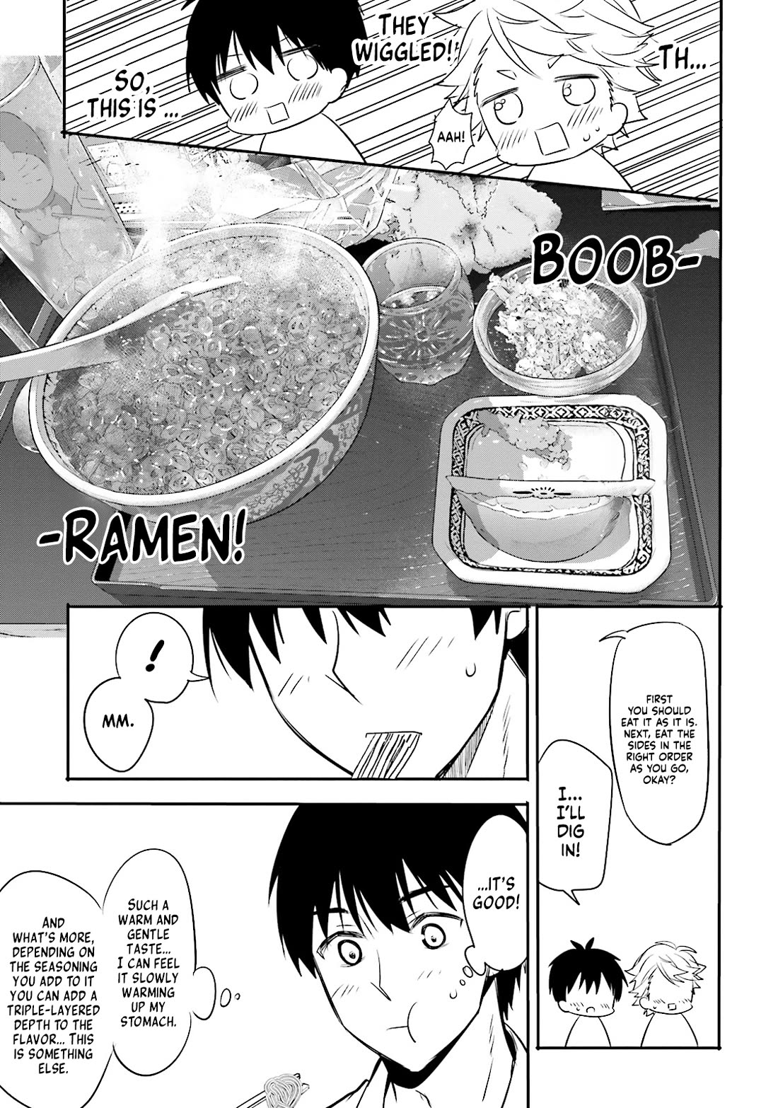 Do You like Drinking Alcochol with Beautiful Woman? Chapter 12 page 15 - Chapter 12: Boob Ramen