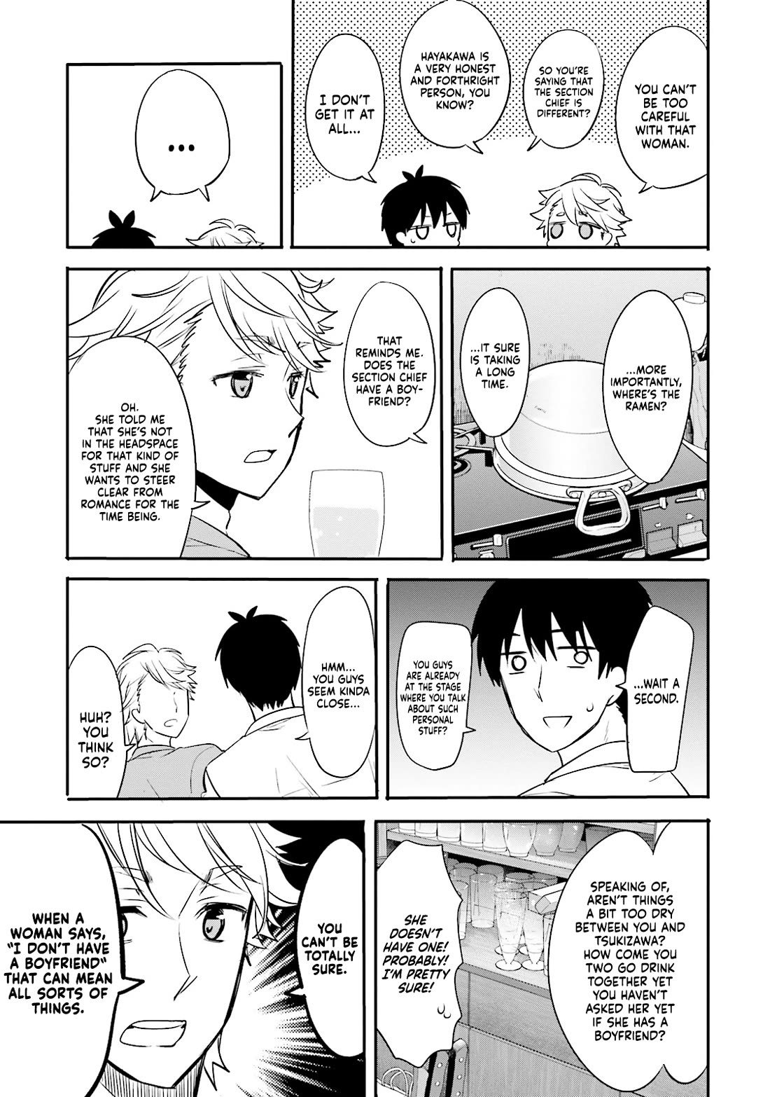 Do You like Drinking Alcochol with Beautiful Woman? Chapter 12 page 9 - Chapter 12: Boob Ramen