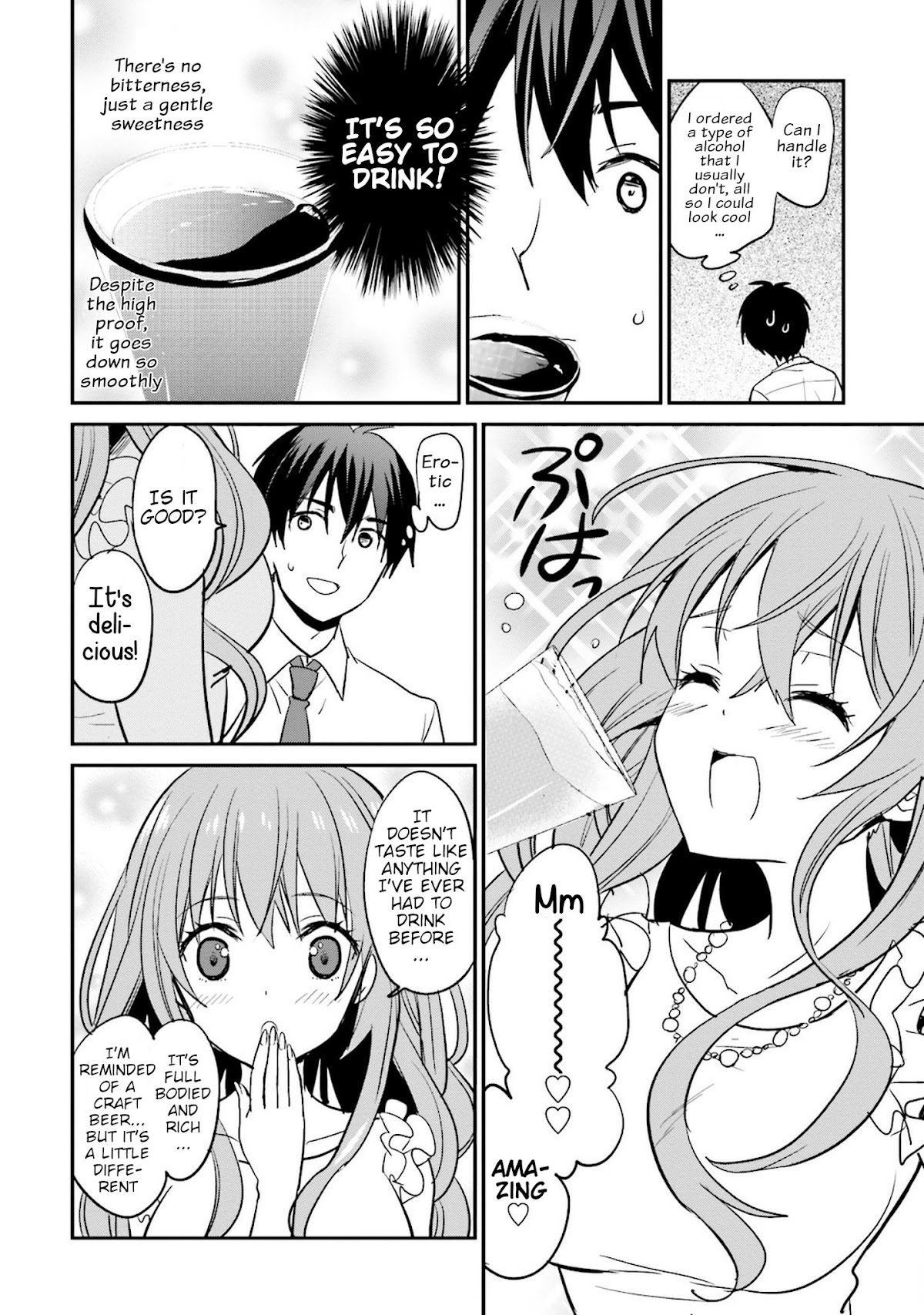 Do You like Drinking Alcochol with Beautiful Woman? Chapter 3 page 10 - Chapter 3: Nakame Takkyuu Lounge