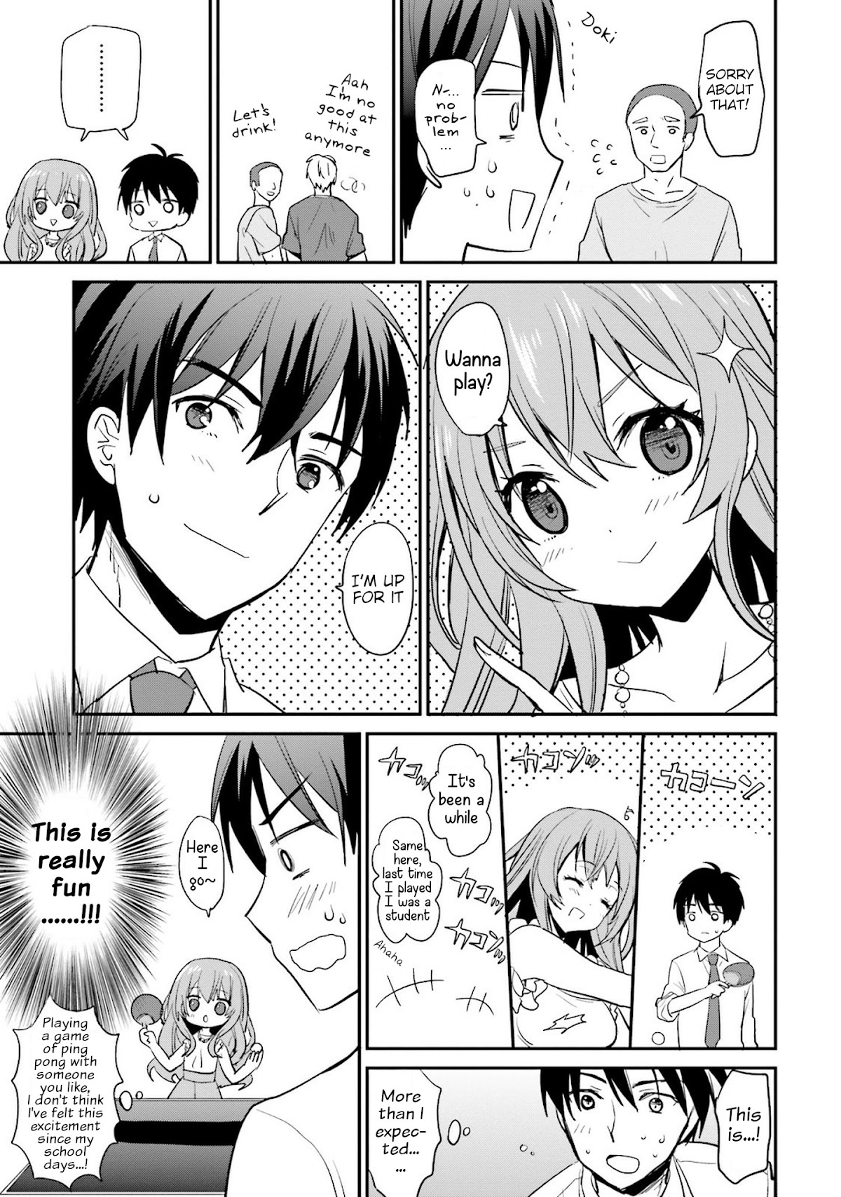 Do You like Drinking Alcochol with Beautiful Woman? Chapter 3 page 13 - Chapter 3: Nakame Takkyuu Lounge
