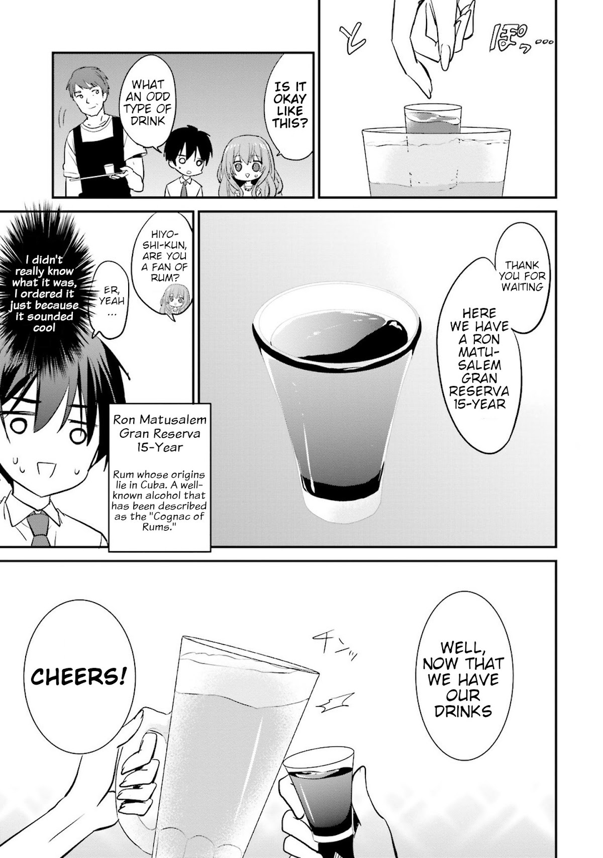 Do You like Drinking Alcochol with Beautiful Woman? Chapter 3 page 9 - Chapter 3: Nakame Takkyuu Lounge